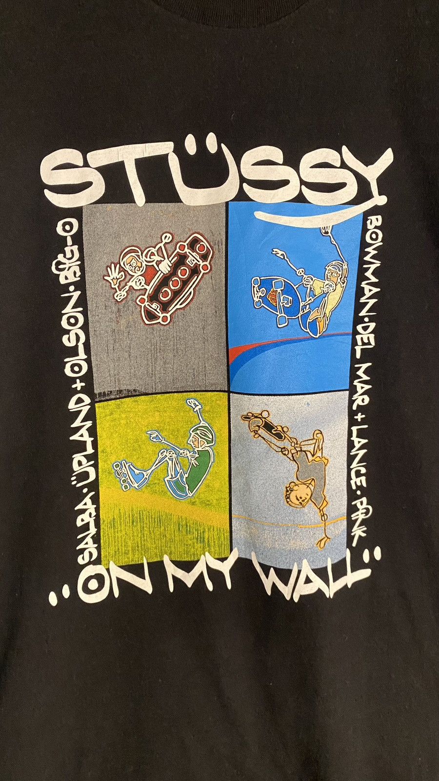 Stussy STUSSY SKATE PHOTO TEE JAPAN BLACK TSHIRT Size US M / EU 48-50 / 2 - 3 Thumbnail