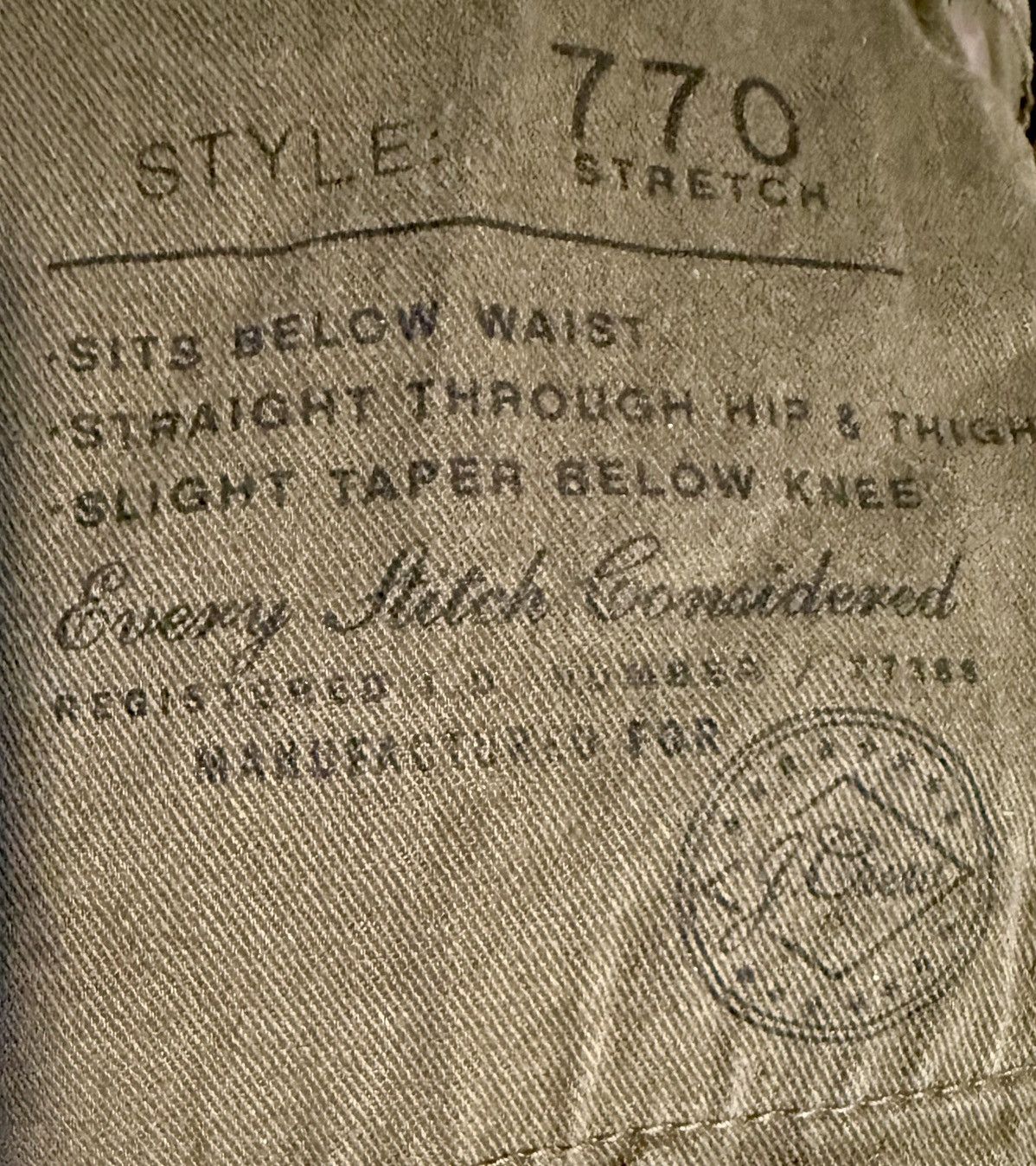 J.Crew J.Crew 770 Stretch Fit Chino Pants W30 L30 Grey Size US 30 / EU 46 - 9 Thumbnail