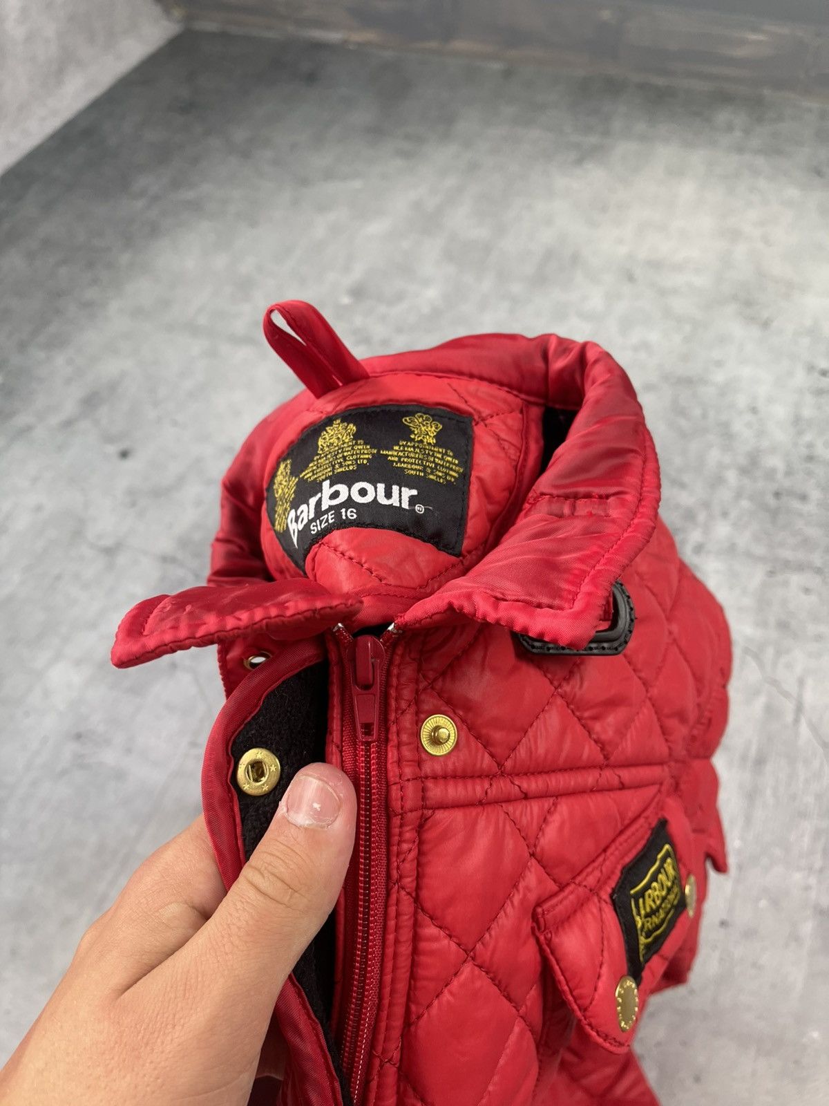Barbour Vintage Barbour Jacket 90s Womens Size XL / US 12-14 / IT 48-50 - 10 Thumbnail