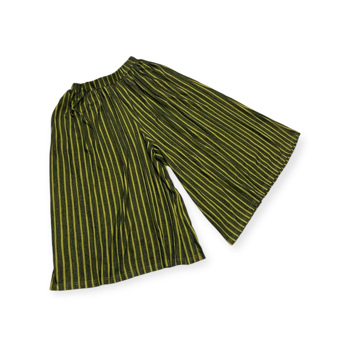 Issey Miyake × Japanese Brand × Ne-Net Issey Miyake Ne-net wide pant palazzo striped Size 36" / US 14 / IT 50 - 2 Thumbnail