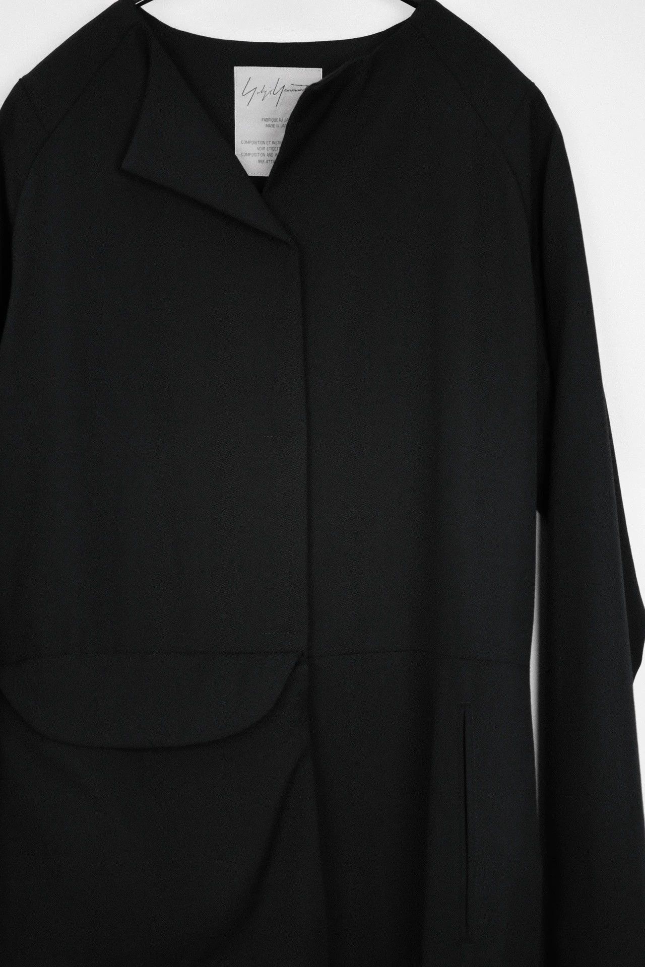 Yohji Yamamoto Yohji Yamamoto 00AW Archive Eskimo Collarless Jkt 3 (Mint) Size L / US 10 / IT 46 - 3 Thumbnail