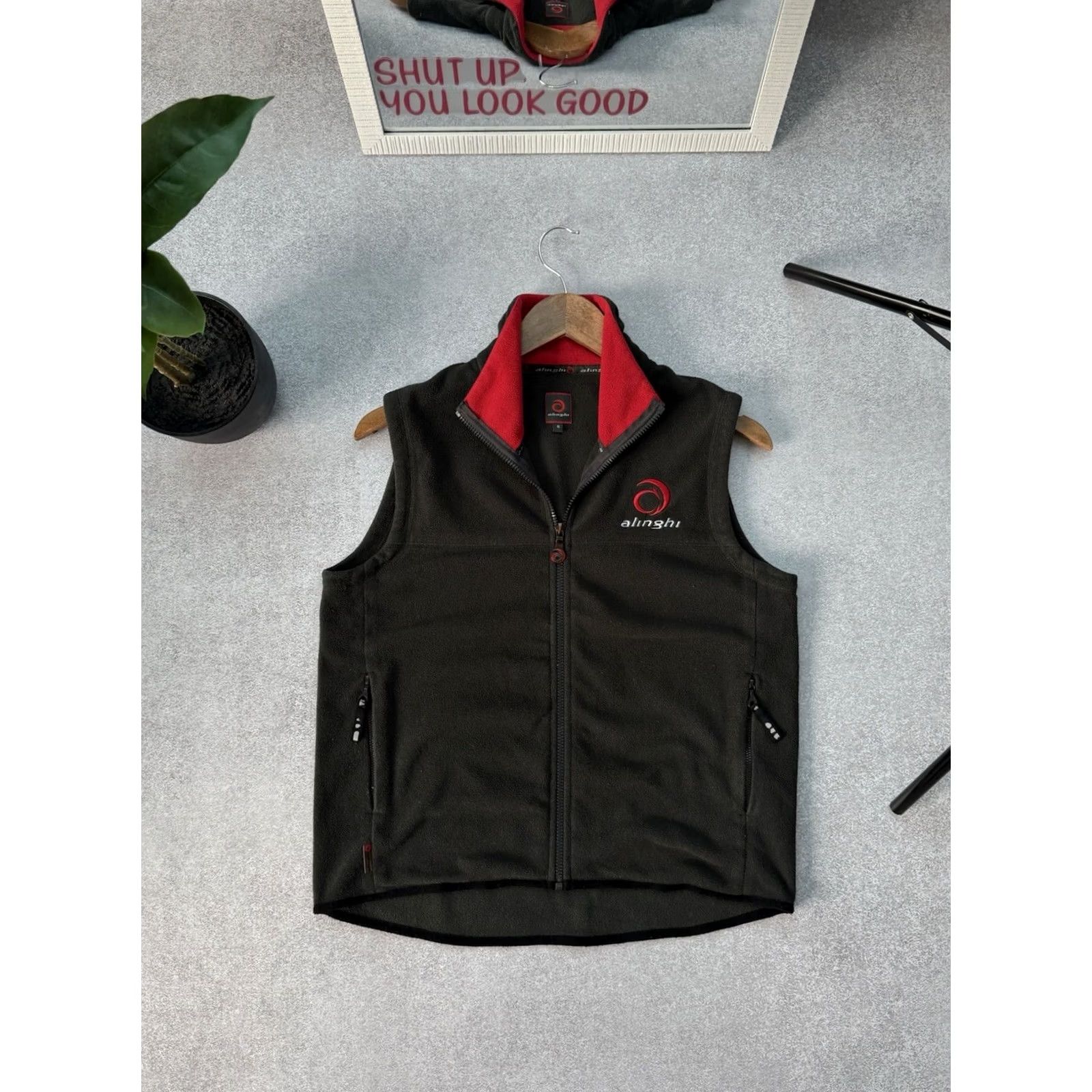 Vintage VINTAGE Alinghi Gray Fleece Vest Men S Size Vest Size US S / EU 44-46 / 1 - 2 Thumbnail