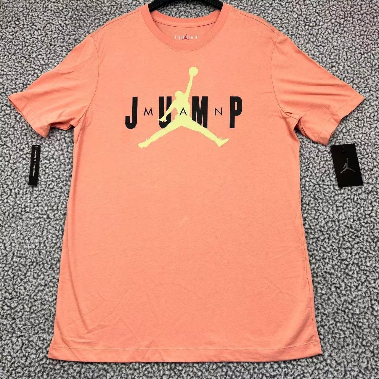 Jordan Brand Air Jordan Shirt Men Jumpman Short Sleeve Crew Neck New M Size US M / EU 48-50 / 2 - 1 Thumbnail