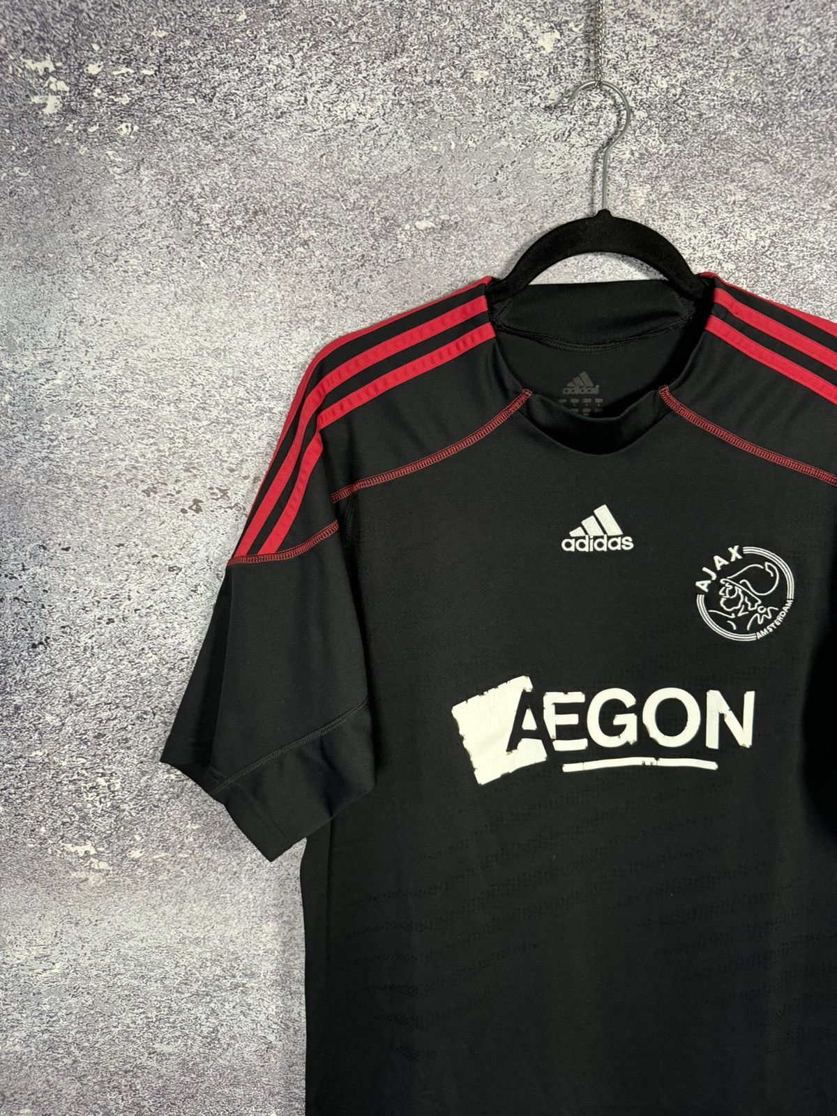 Adidas × Vintage ERIKSEN Vintage Ajax 2009/10 Adidas Jersey Blokcore L sz Size US L / EU 52-54 / 3 - 3 Thumbnail