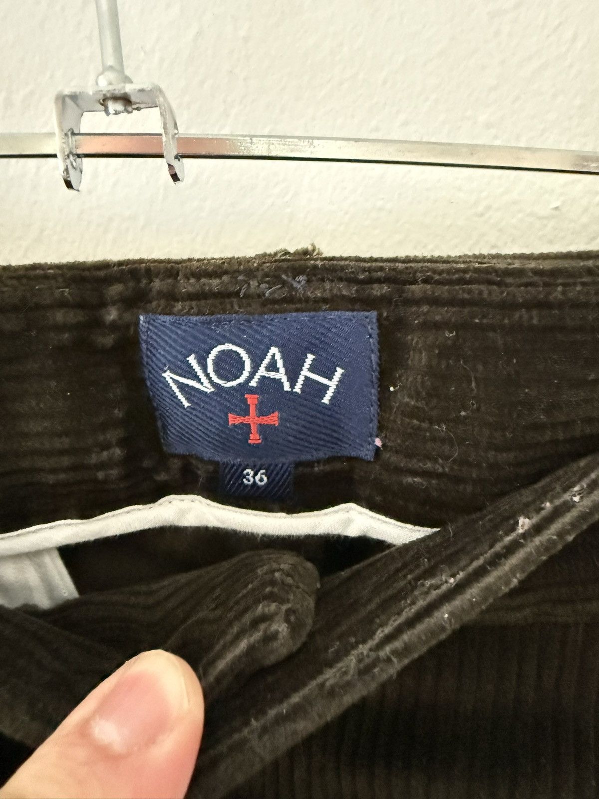 Noah Dark Green Corduroy Pants Size US 36 / EU 52 - 8 Thumbnail