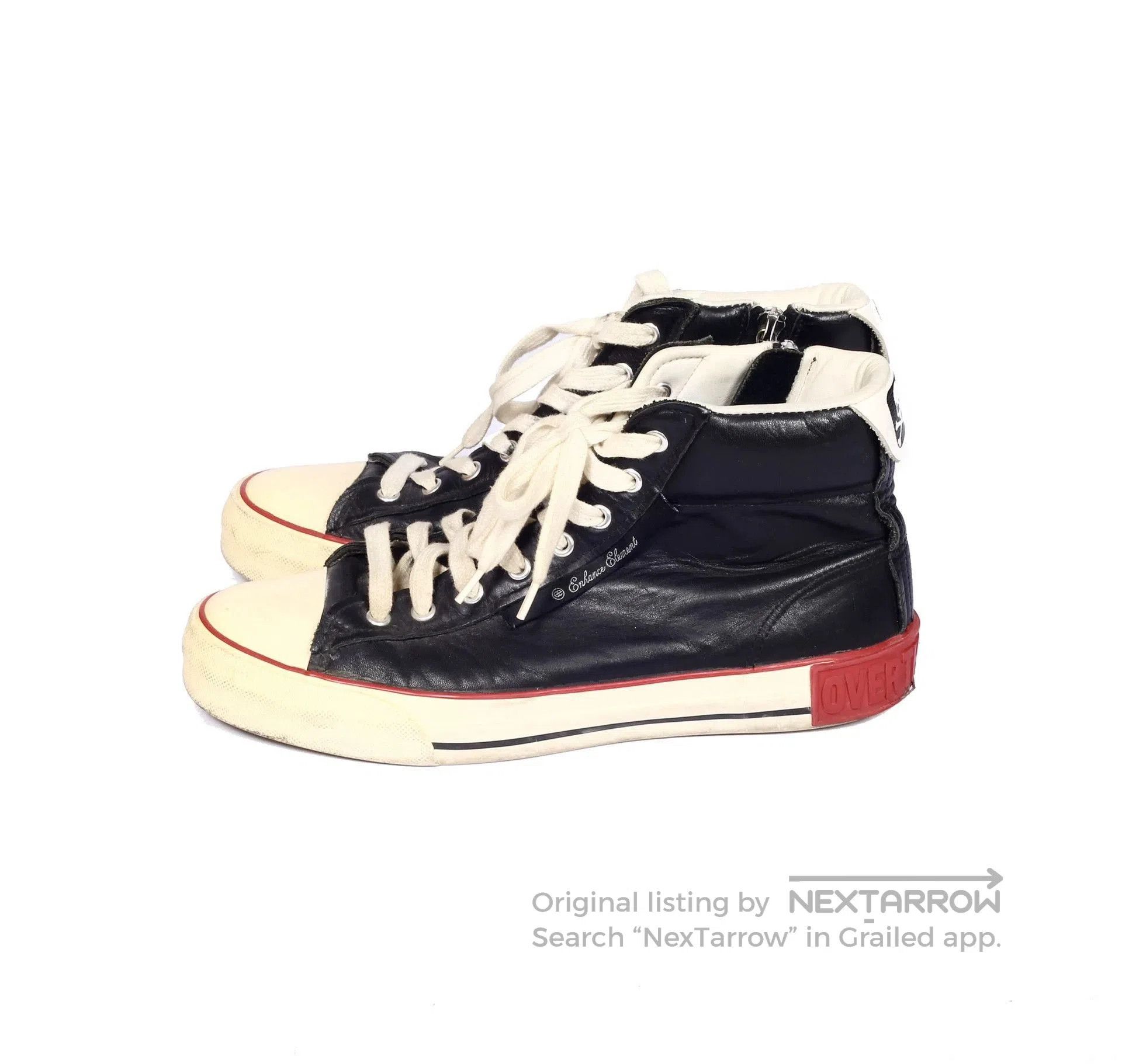 Mastermind Japan Black High-Top Sneakers. Size US 8 / EU 41 - 1 Thumbnail