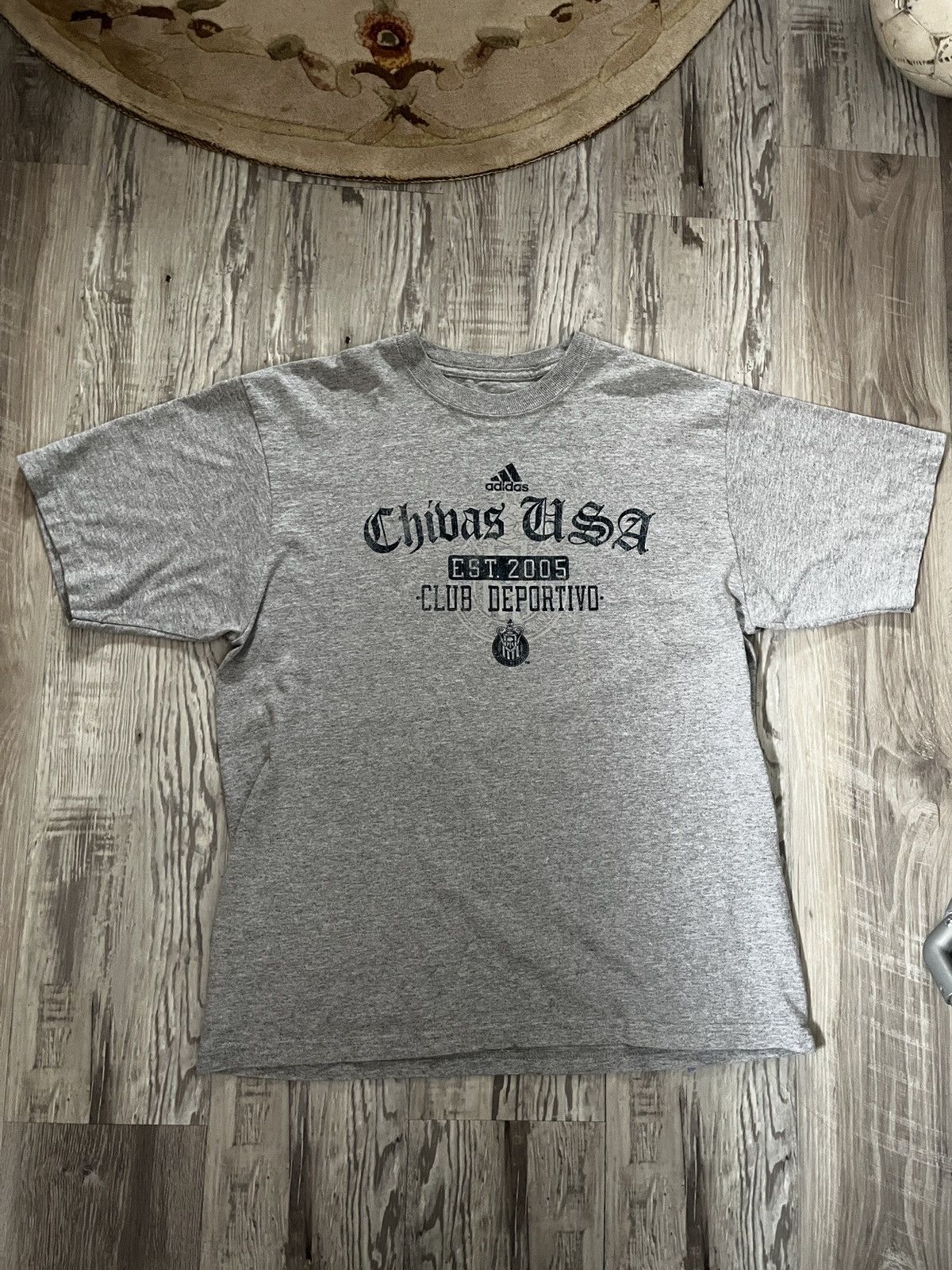Adidas × Vintage Vintage Y2K Chivas Adidas Soccer T Shirt Size US M / EU 48-50 / 2 - 1 Thumbnail