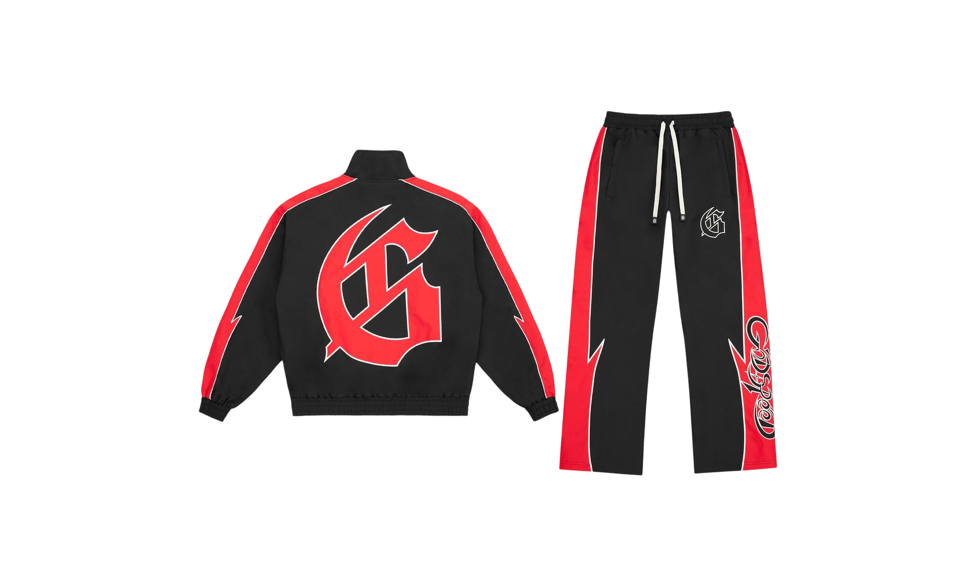 Godspeed GT Black/Red Tracksuit Size US XXL / EU 58 / 5 - 1 Thumbnail