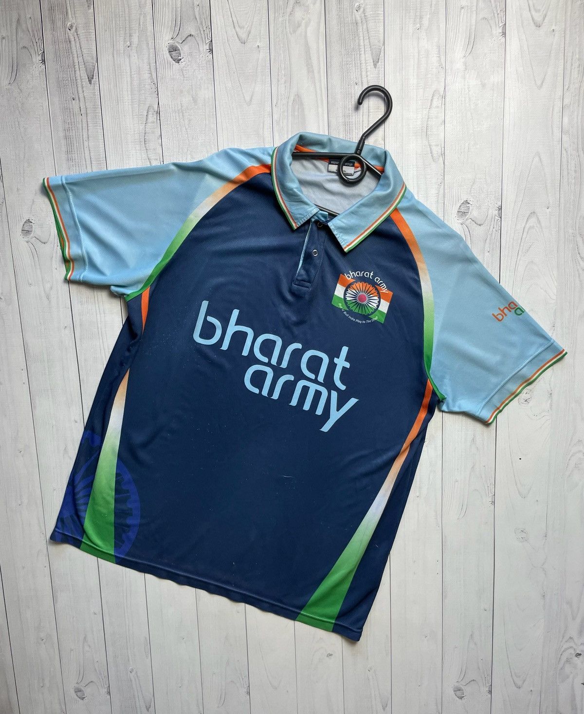 Vintage Vintage India Cricket polo big logo rare size XL Size US XL / EU 56 / 4 - 1 Thumbnail