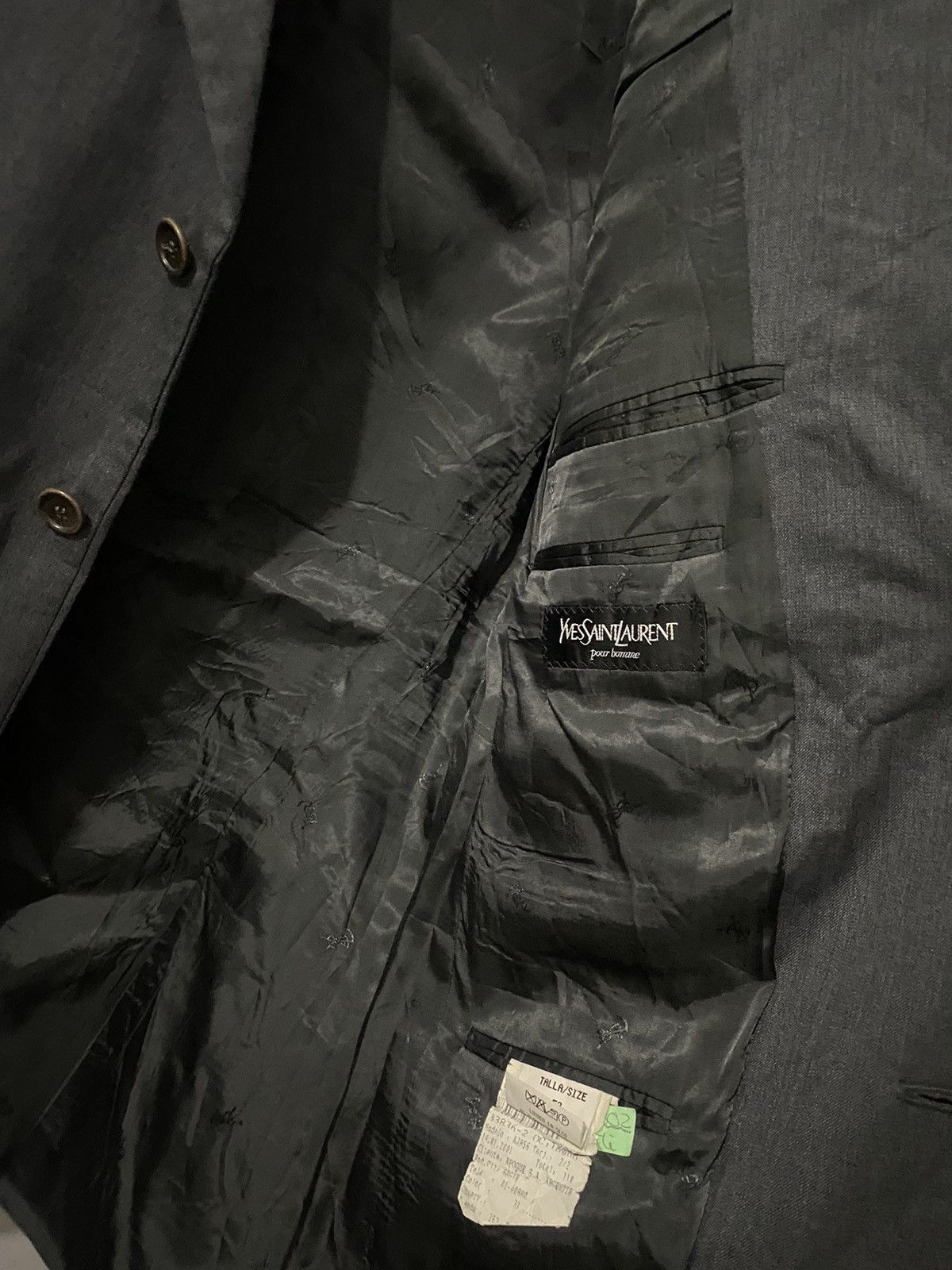 Designer × Yves Saint Laurent YSL MENS SUIT Size 52R - 6 Thumbnail