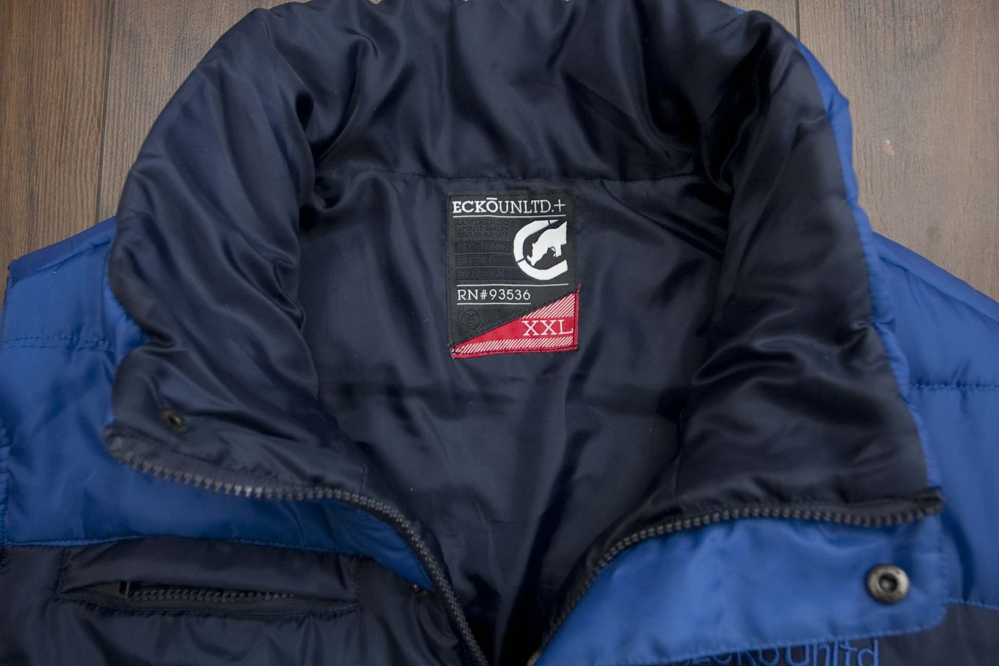 Ecko Unltd. Ecko Unltd Puffer Vest Jacket Size XXL Blue Size US XXL / EU 58 / 5 - 5 Thumbnail