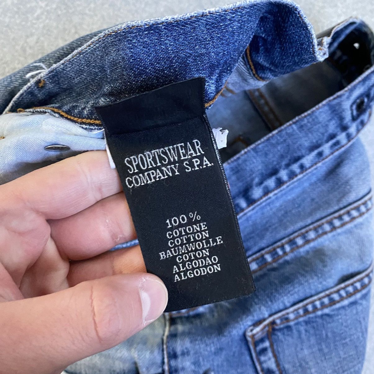 Stone Island Vintage Stone Island Jeans Denim Pants Rare S.I Denims Size US 30 / EU 46 - 16 Thumbnail