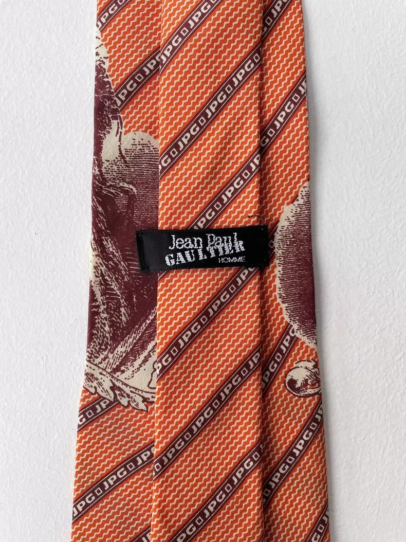 Jean Paul Gaultier Jean Paul Gaultier 94SS Indian Dollar Tie 2504-Nextarrow Size ONE SIZE - 5 Thumbnail
