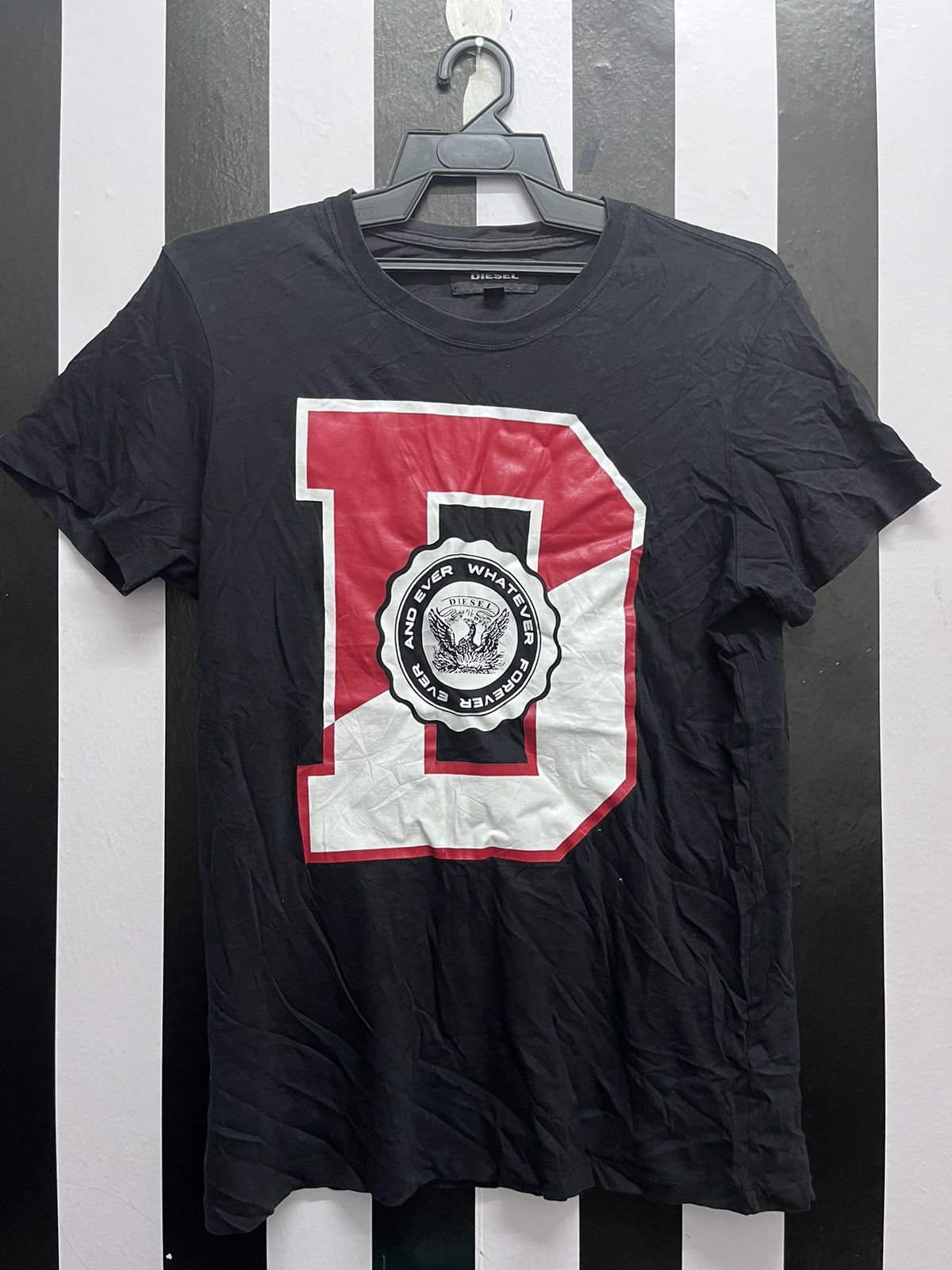Diesel × Vintage Vintage Diesel big logo Y2K t-shirt Size US L / EU 52-54 / 3 - 1 Thumbnail