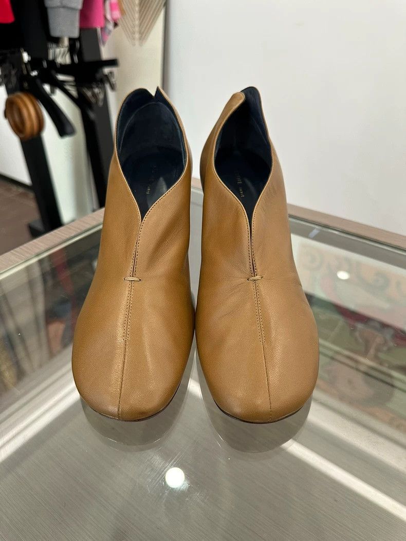 Celine Brown High Heel Shoes 7.5cm Size US 9.5 / EU 42-43 - 2 Thumbnail