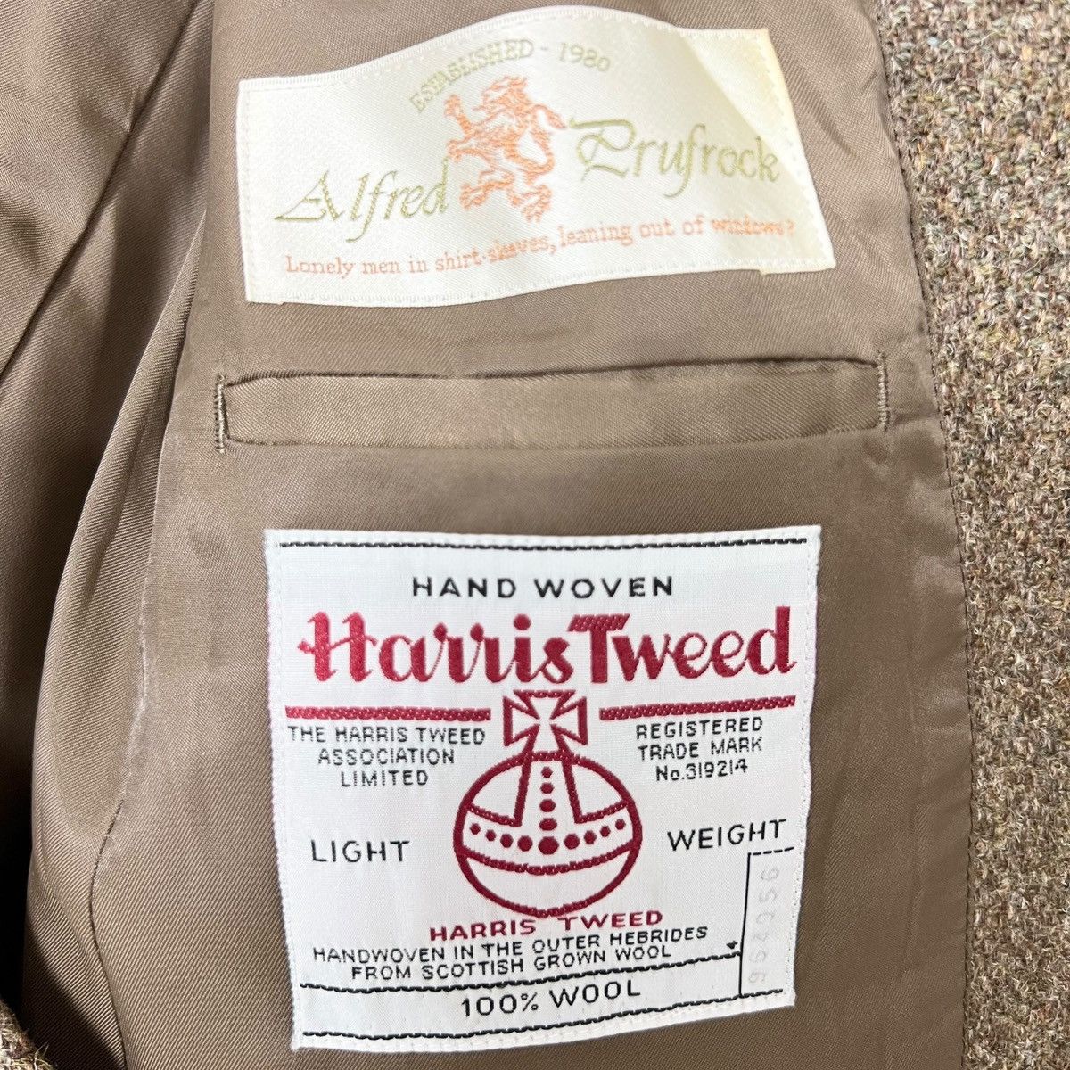 Harris Tweed Harris Tweed Blazer Jacket Size US M / EU 48-50 / 2 - 8 Thumbnail
