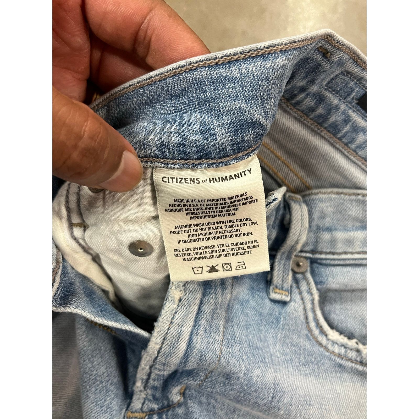Citizens Of Humanity Citizens of Humanity - Rocket Crop Mid Rise Skinny / sz23 Size 23" - 8 Thumbnail
