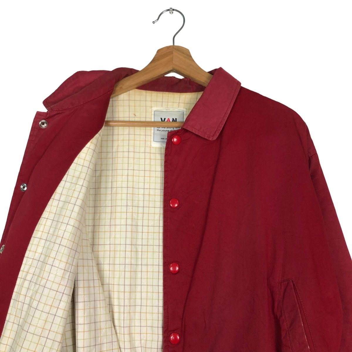 Japanese Brand 🔥VINTAGE BOMBER JACKET VAN JAC JAPAN ISSEY MIYAKE BIG LOGO Size US M / EU 48-50 / 2 - 12 Thumbnail