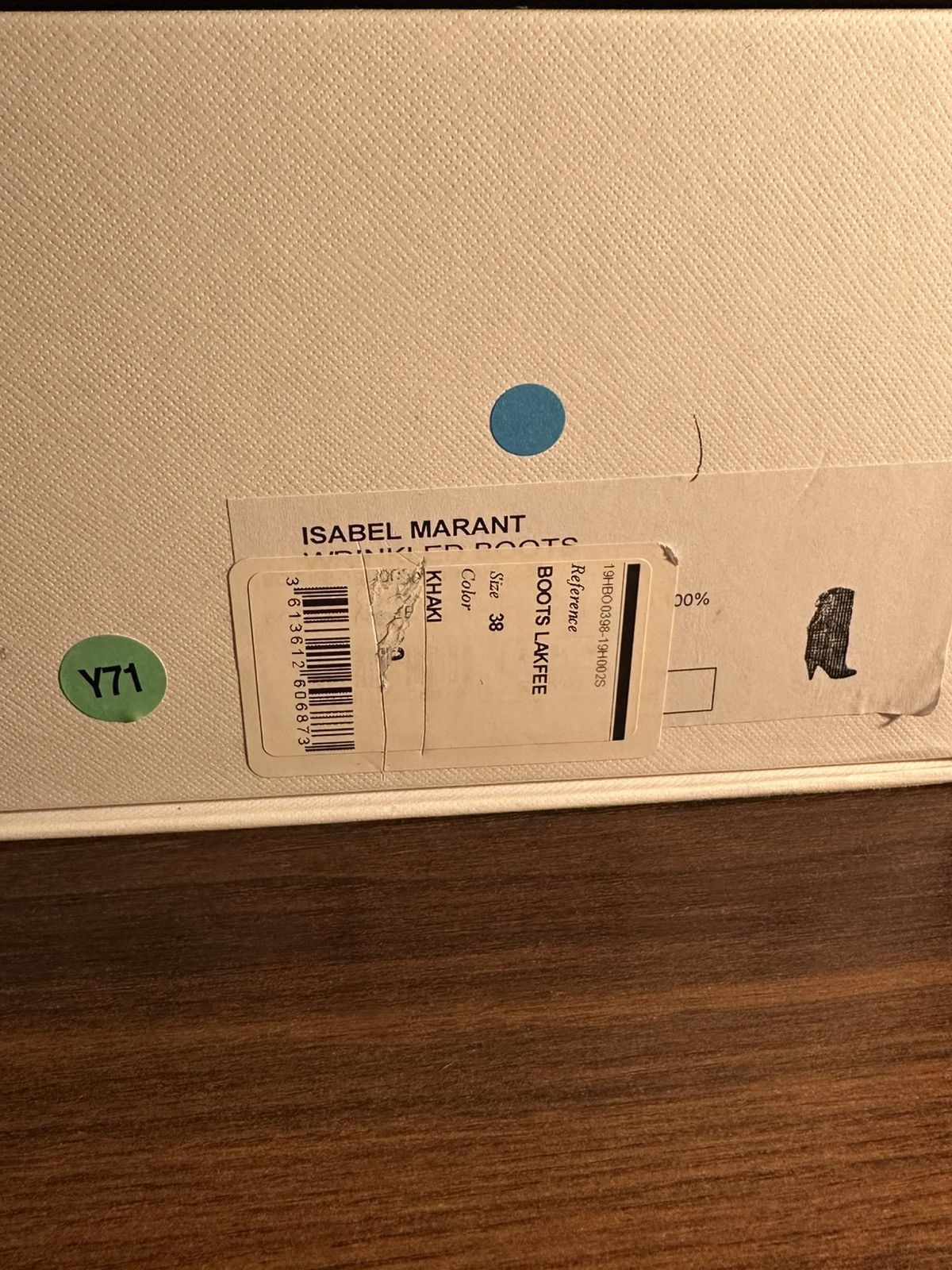 Isabel Marant Isabel Marant Boost Lakfee Size US 7.5 / IT 37.5 - 15 Thumbnail