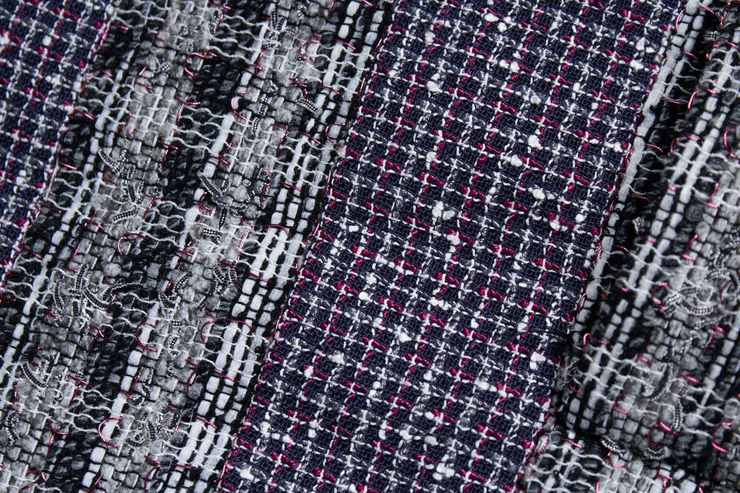 Chanel Chanel, purple tweed blazer with lurex Size L / US 10 / IT 46 - 11 Thumbnail