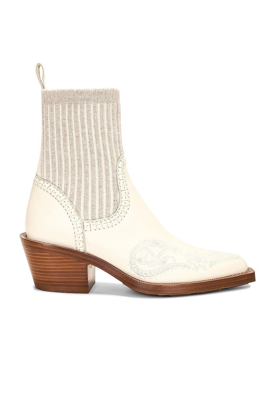 o1y0825 Ankle Boots in Cream