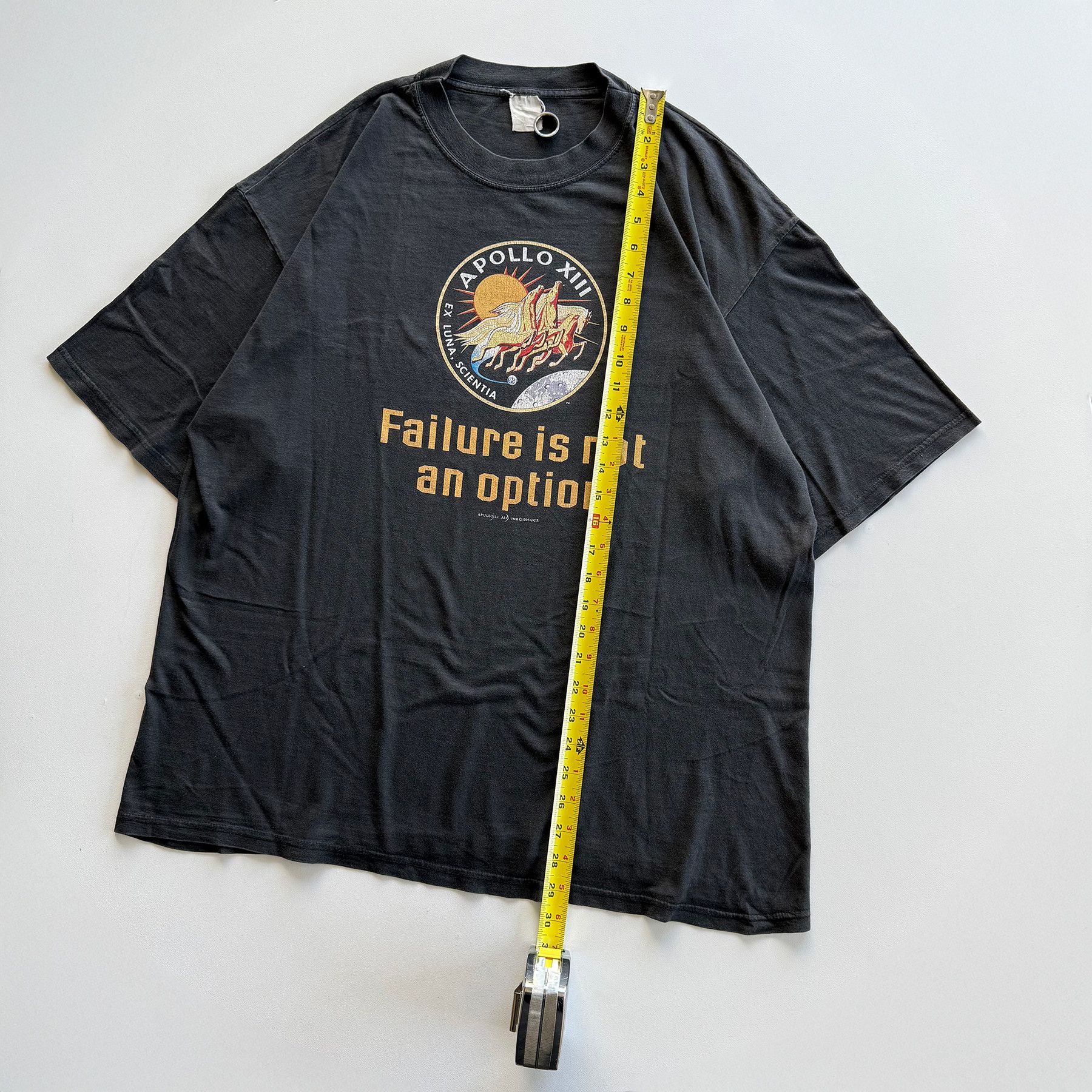 Vintage 1995 Vintage Apollo 13 "Failure Is Not An Option" Tee Size US XL / EU 56 / 4 - 10 Thumbnail