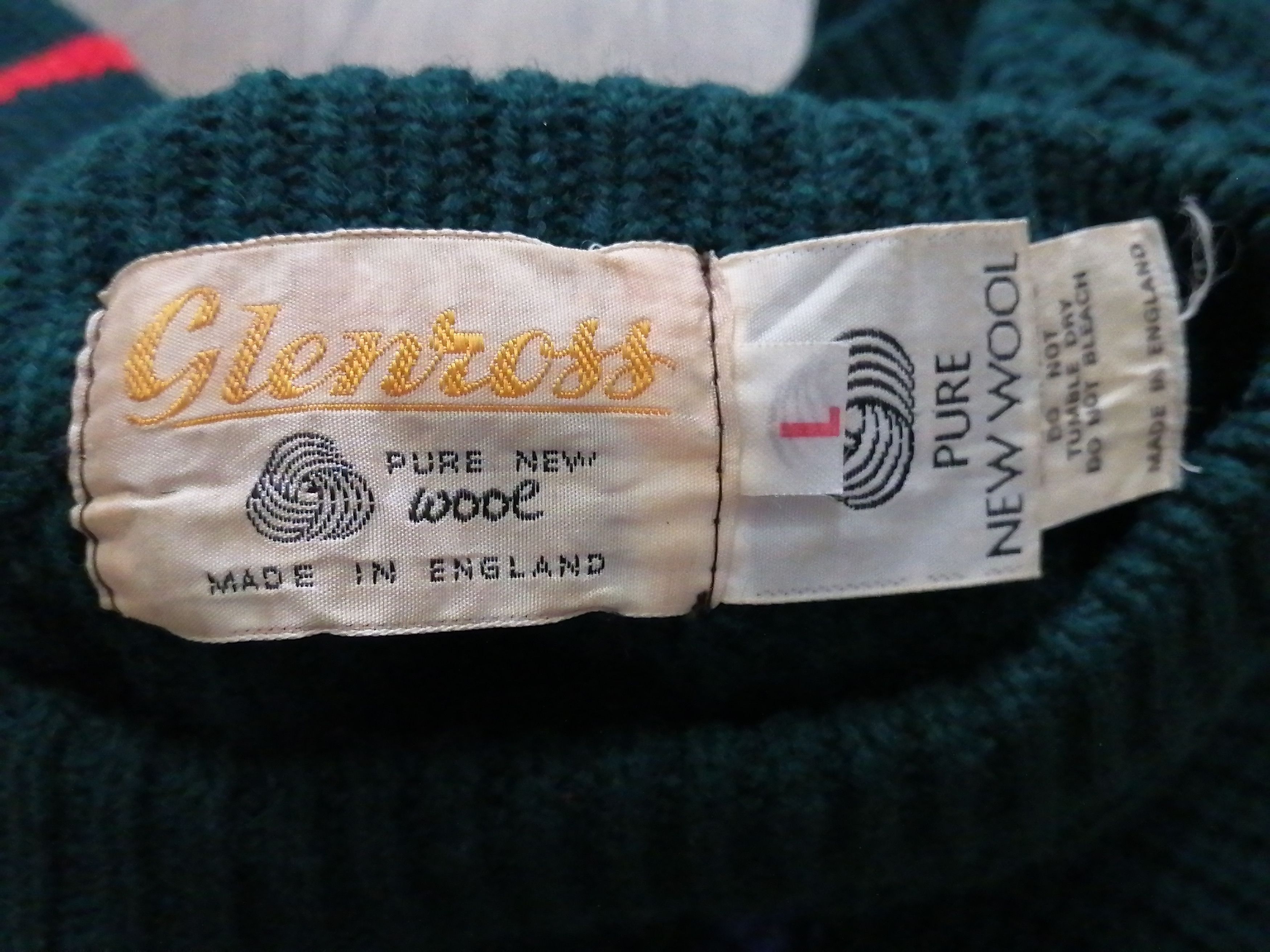 Other Glenross England Pure New Wool Sweater Size US L / EU 52-54 / 3 - 16 Thumbnail