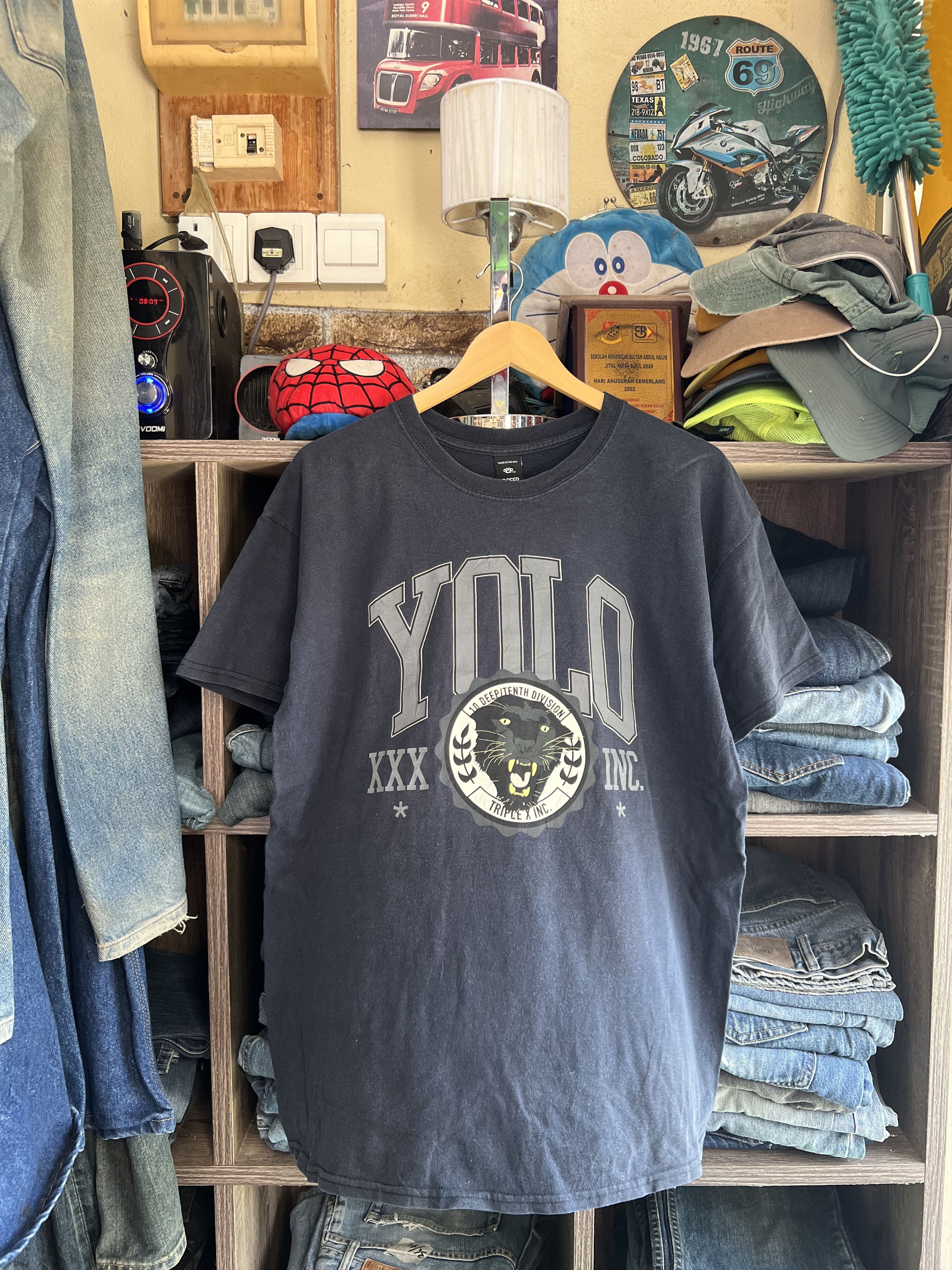 10 Deep 🔥Yolo 10 Deep Made in Usa Size US L / EU 52-54 / 3 - 12 Thumbnail