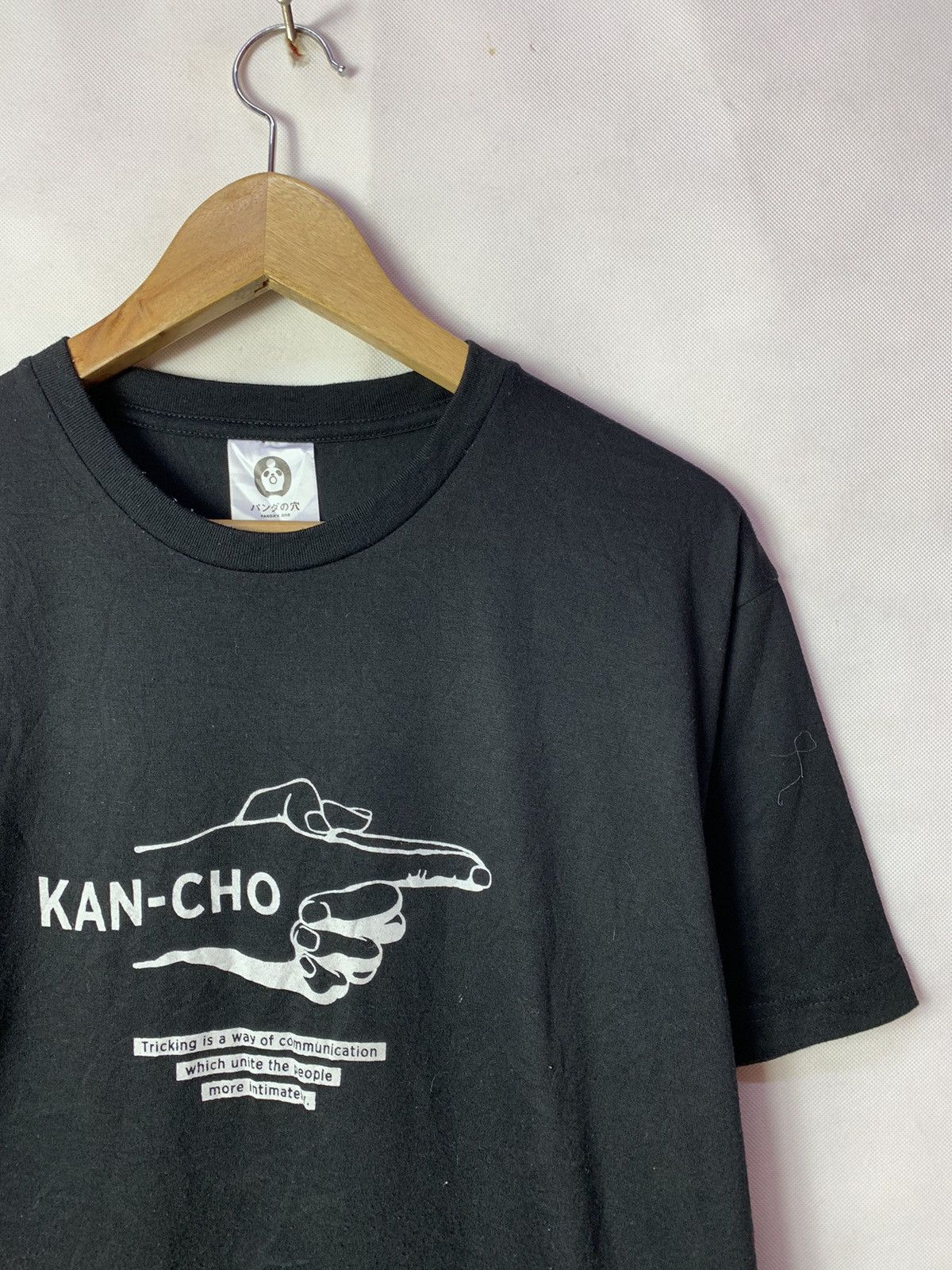 Japanese Brand RARE! Kancho Japanese Cartoon Panda Ana Funny Parody Tee Size US L / EU 52-54 / 3 - 2 Thumbnail