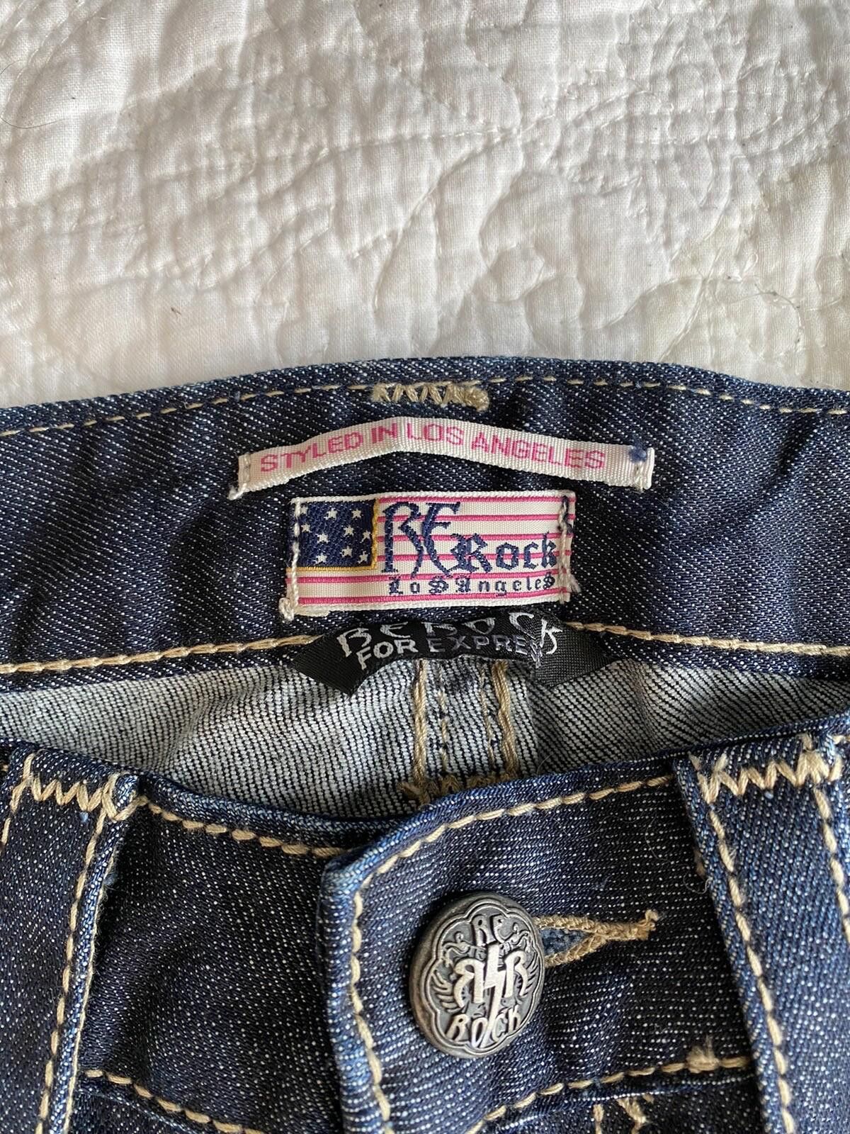 Express ReRock For Express Skinny Jeans Size 0R Women's Size 25" / US 0 / IT 36 - 6 Thumbnail