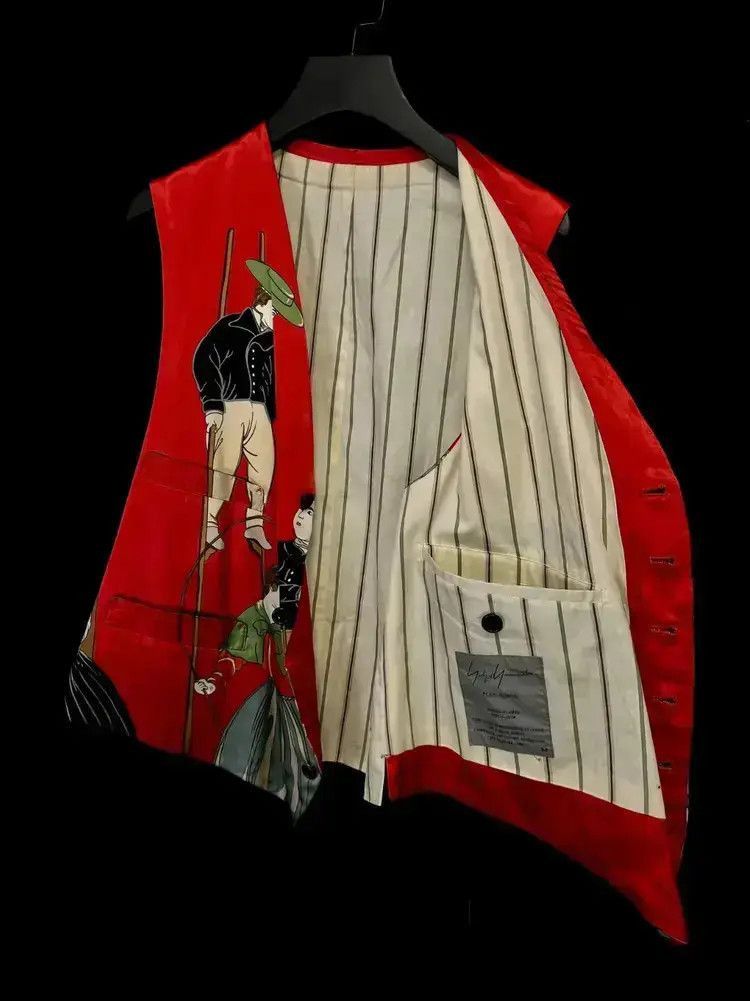 Yohji Yamamoto Yohji Yamamoto 95AW Rokumeikan Runway Vest Size US M / EU 48-50 / 2 - 3 Thumbnail