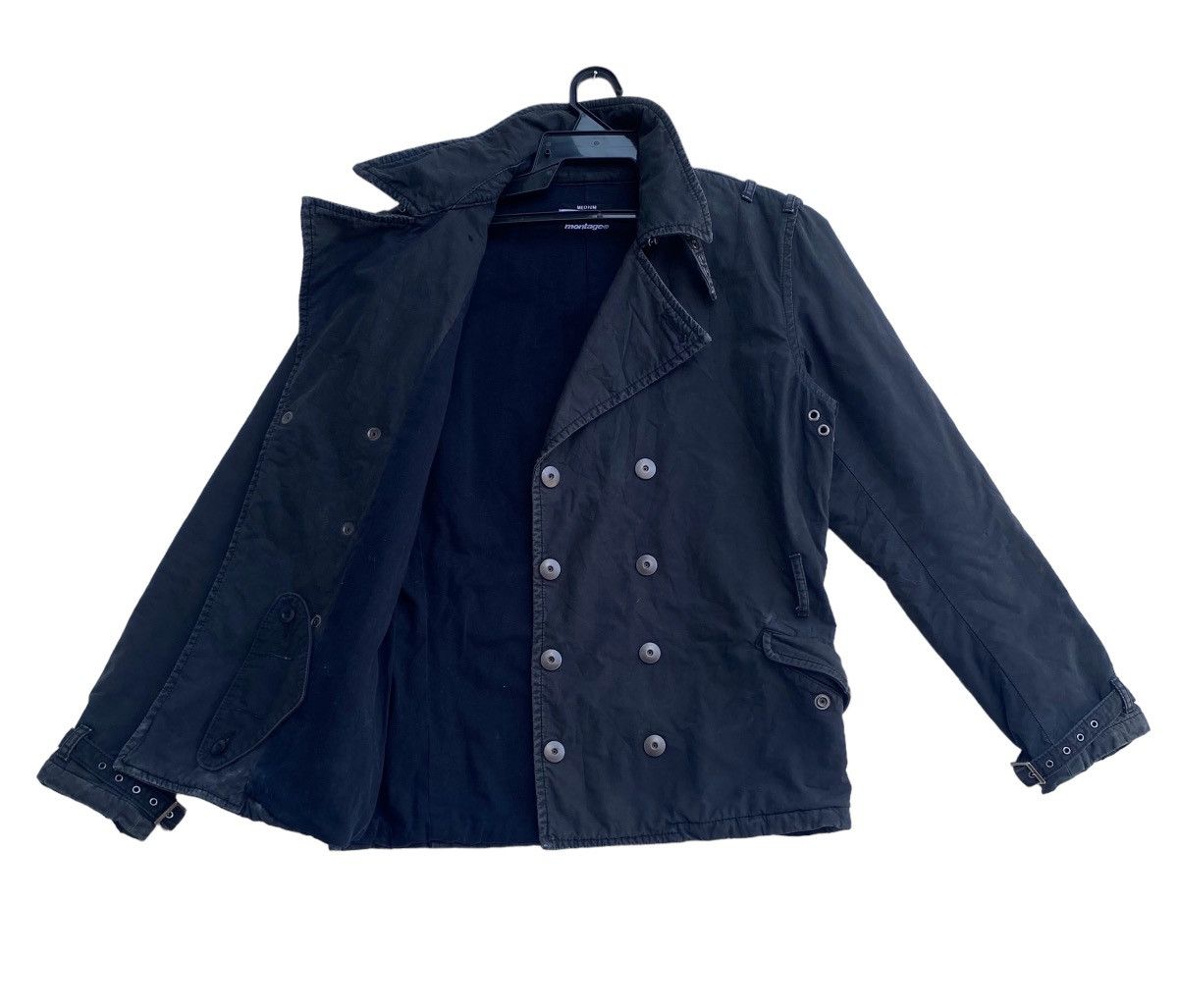 Japanese Brand × Montage Rare MONTAGE japan cyberpunk biker snap button jacket Size US M / EU 48-50 / 2 - 4 Thumbnail