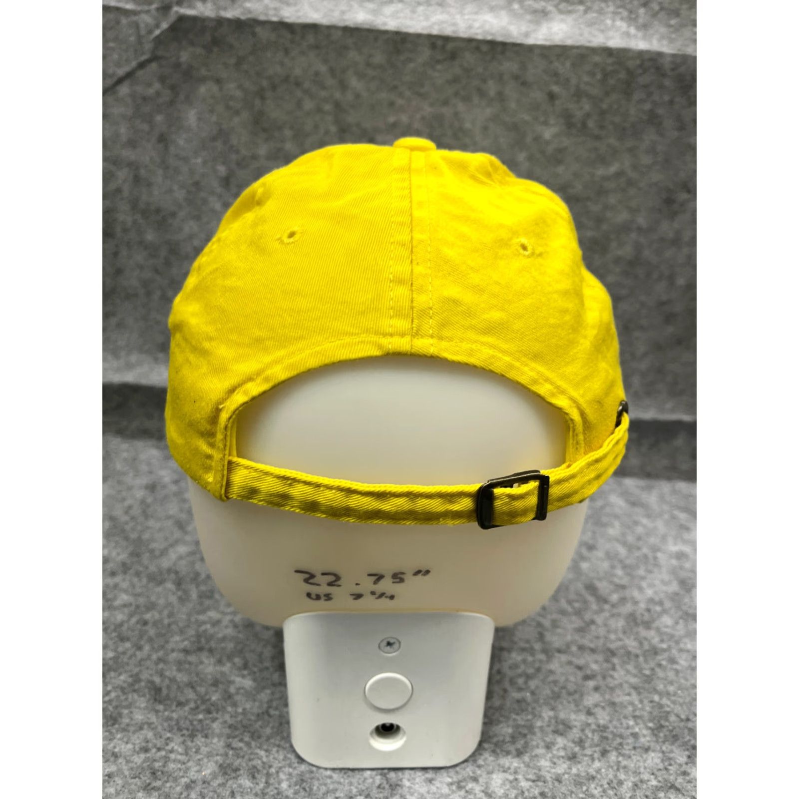 Vintage HEADLINES Duck Hat Cap Baseball Cap Strap Back One Size Yellow 100% Cotton Cartoon Unisex Adults Adjustable Size ONE SIZE - 6 Thumbnail