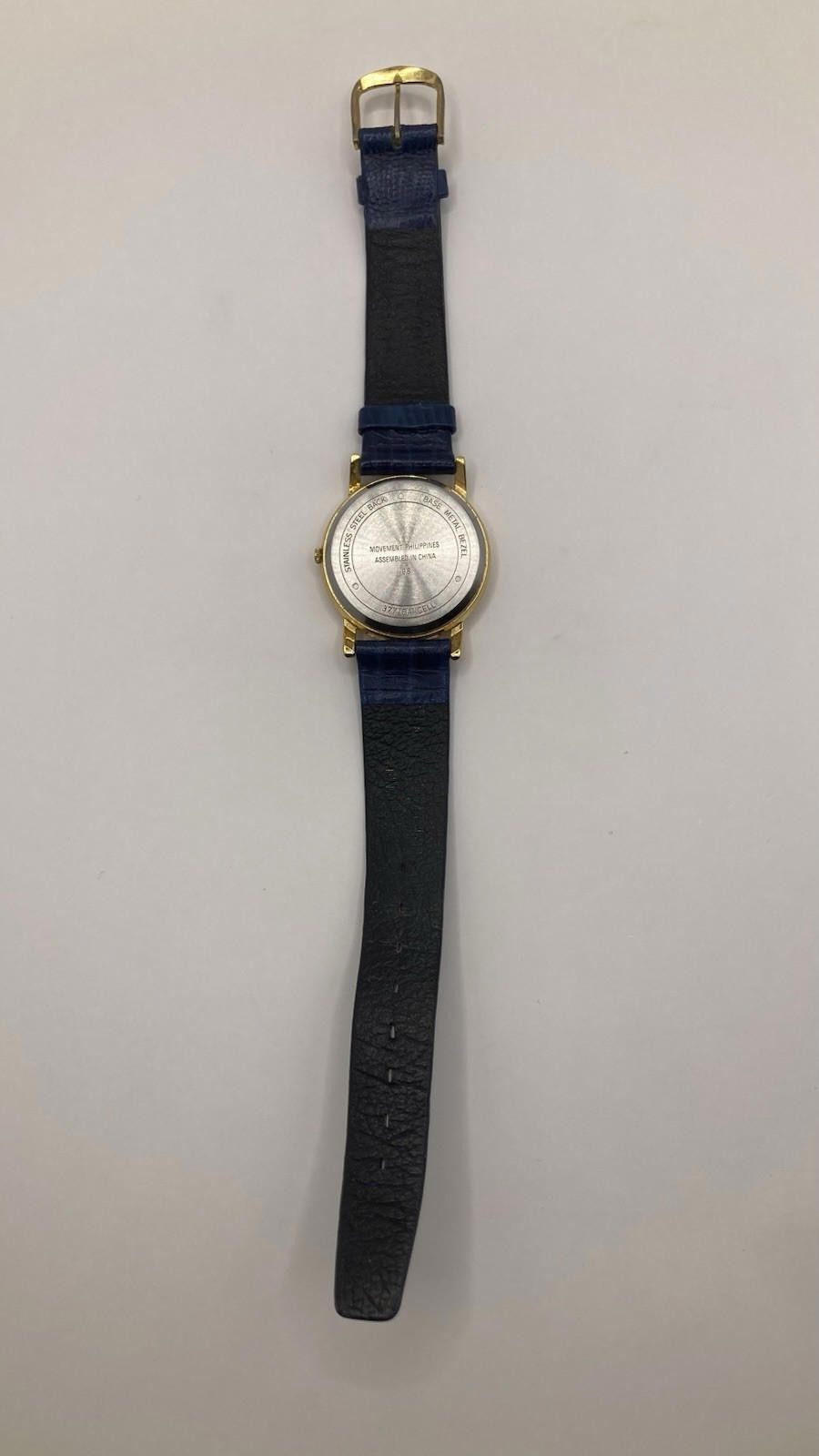 Carraig Donn Women’s Carriage Watch Gold Tone Case Dark Blue Leather Band Size ONE SIZE - 8 Thumbnail