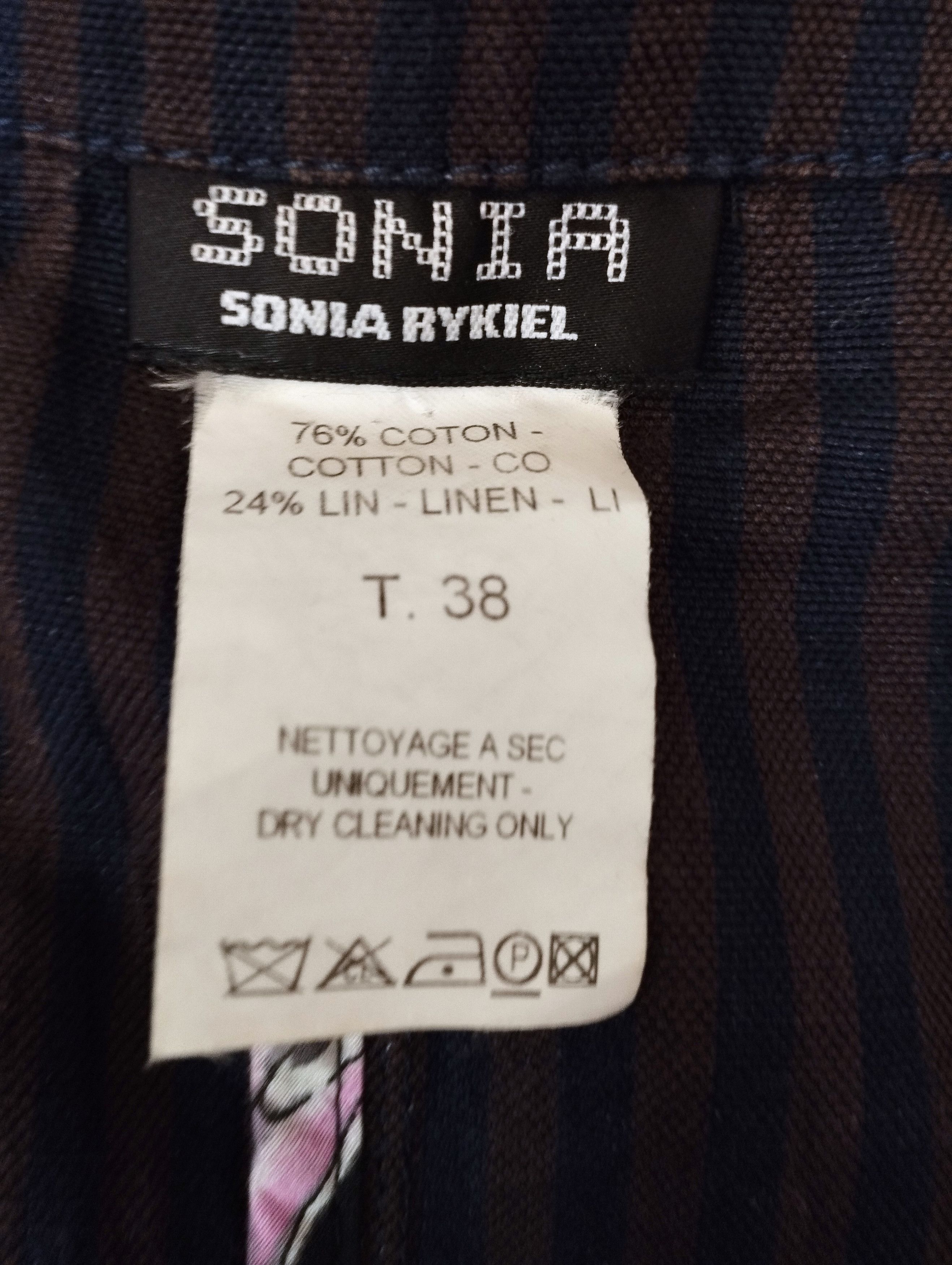 Sonia Rykiel Sonia Rykiel Veste Basque Coton et Lin T M/L Size M / US 6-8 / IT 42-44 - 2 Thumbnail