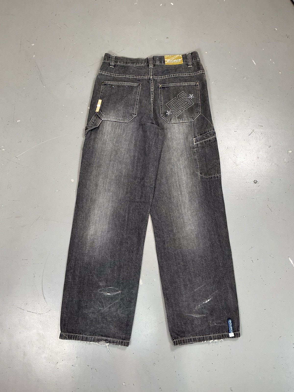 JNCO × Southpole × Vintage Vintage Source threads embroidered carpenter denim Size US 34 / EU 50 - 1 Thumbnail