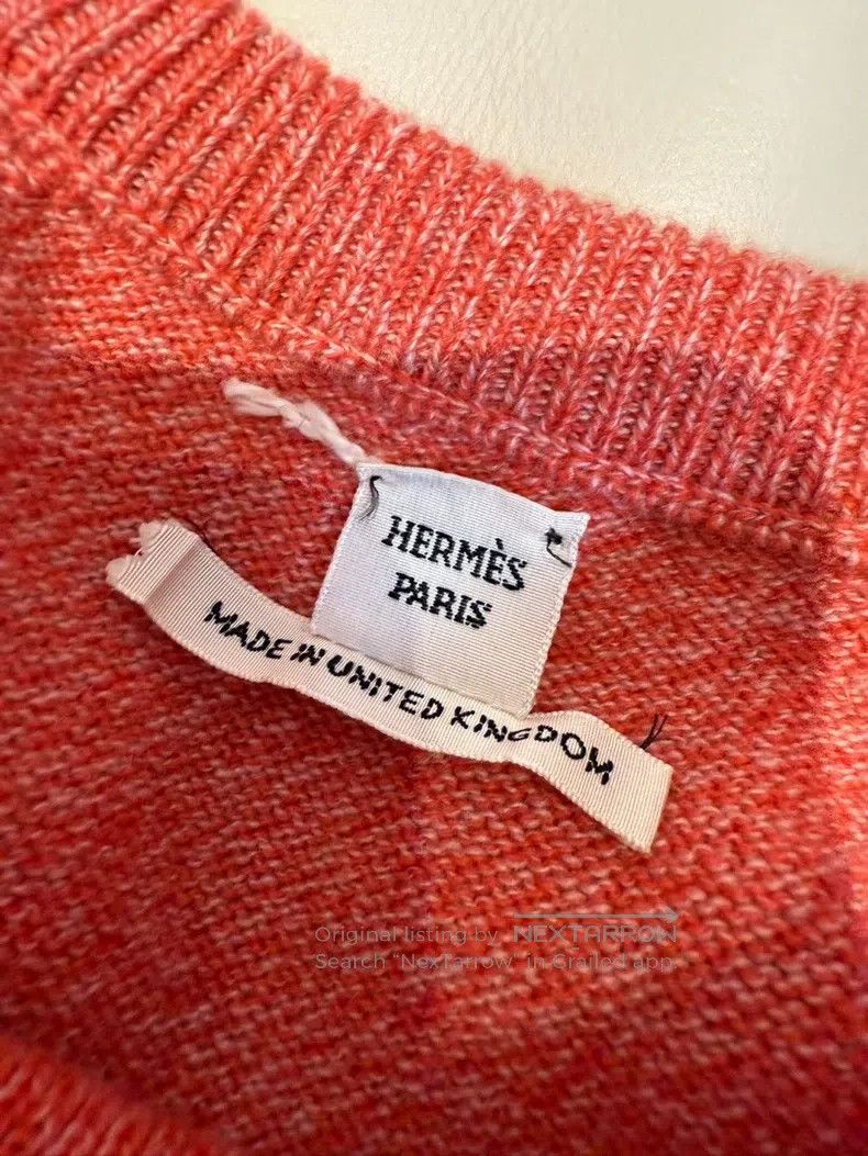 Hermes Hermes Chain Cashmere Knitted Dress Size XXS / US 00 / IT 34 - 5 Thumbnail