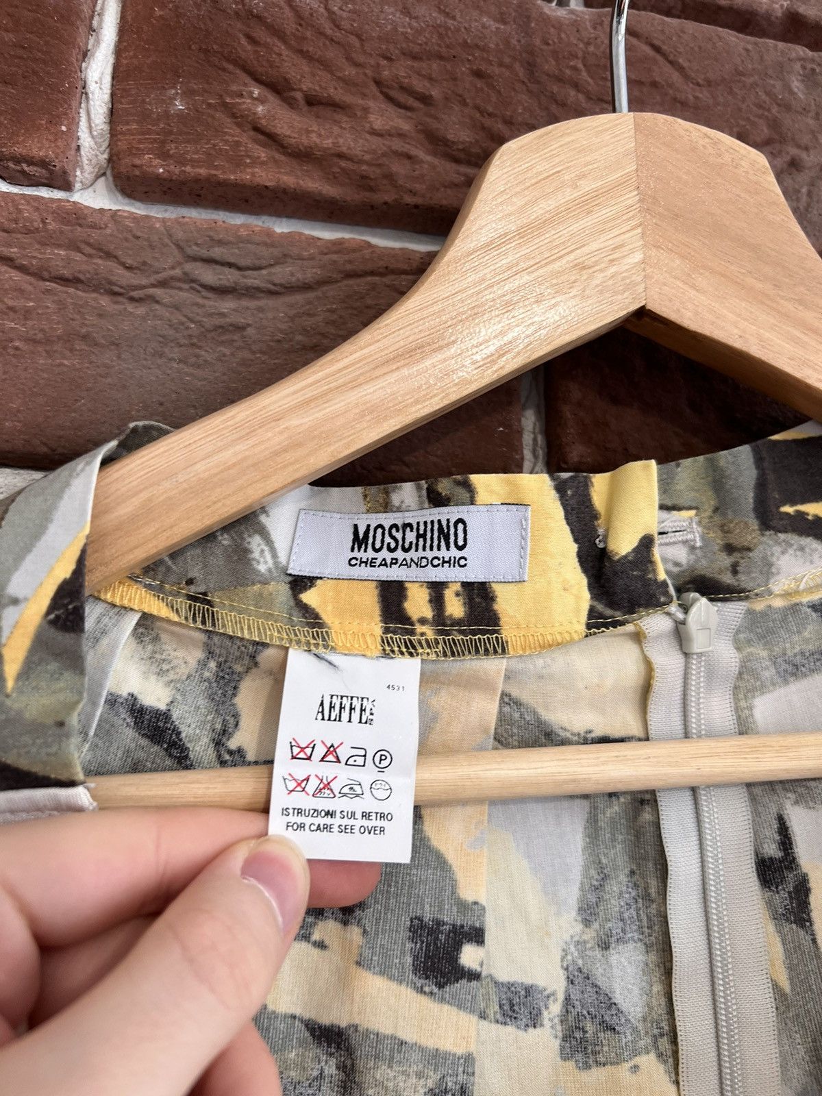 Moschino Vintage Y2K Moschino Cheap and Chic Skirt Designer Luxury Size L / US 10 / IT 46 - 3 Thumbnail