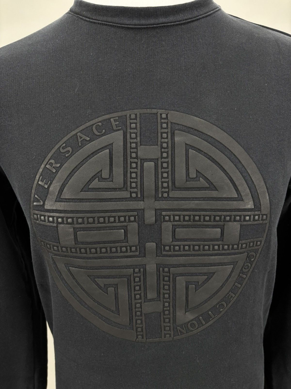 Designer × Versace Mens sweatshirt Versace Collection Size S Color Black Size US S / EU 44-46 / 1 - 5 Thumbnail