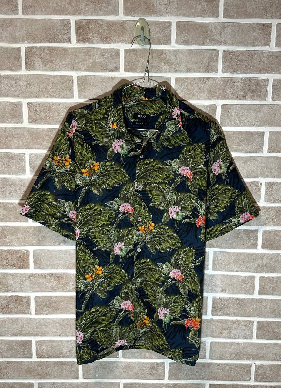 Liu Jo Liu-Jo buttons Shirt Safari Floral Hawaii Multicolor Size US L / EU 52-54 / 3 - 1 Thumbnail