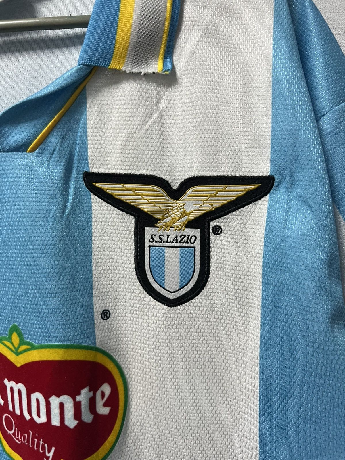 Puma SS Lazio 1999 90s 2000 Vintage Roma Puma Football Jersey Size US XL / EU 56 / 4 - 9 Thumbnail