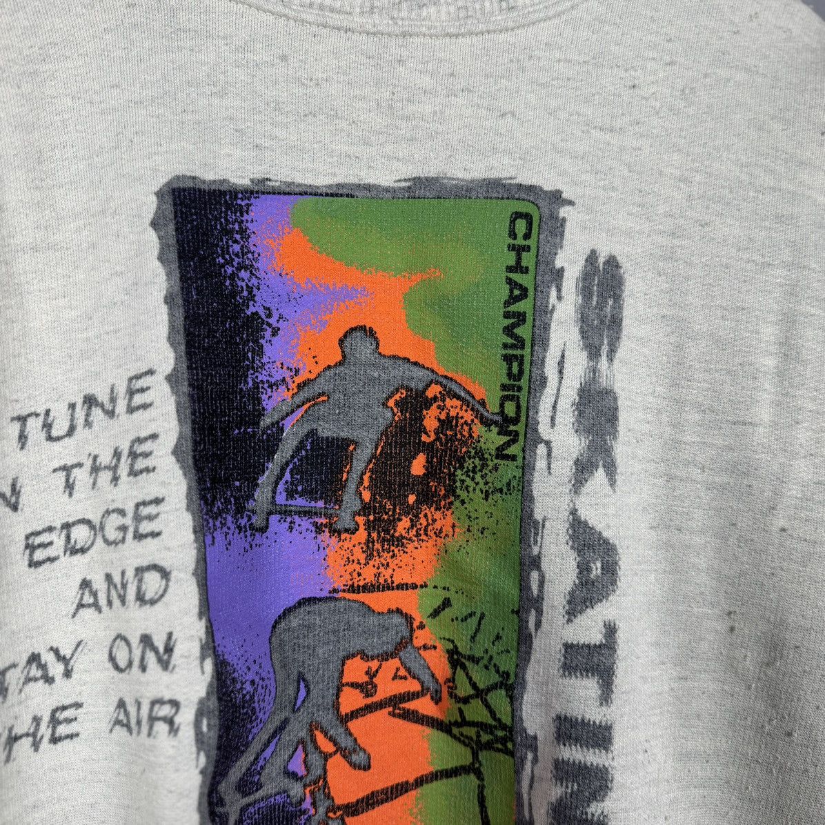 Champion Vintage 80s Champion Skateboarding Sweatshirt Size US L / EU 52-54 / 3 - 5 Thumbnail