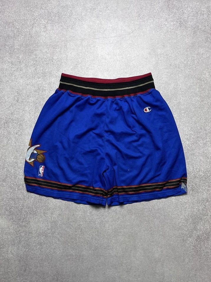 Champion Vintage NBA 76 Champion Basketball Shorts XL Size US 36 / EU 52 - 1 Thumbnail