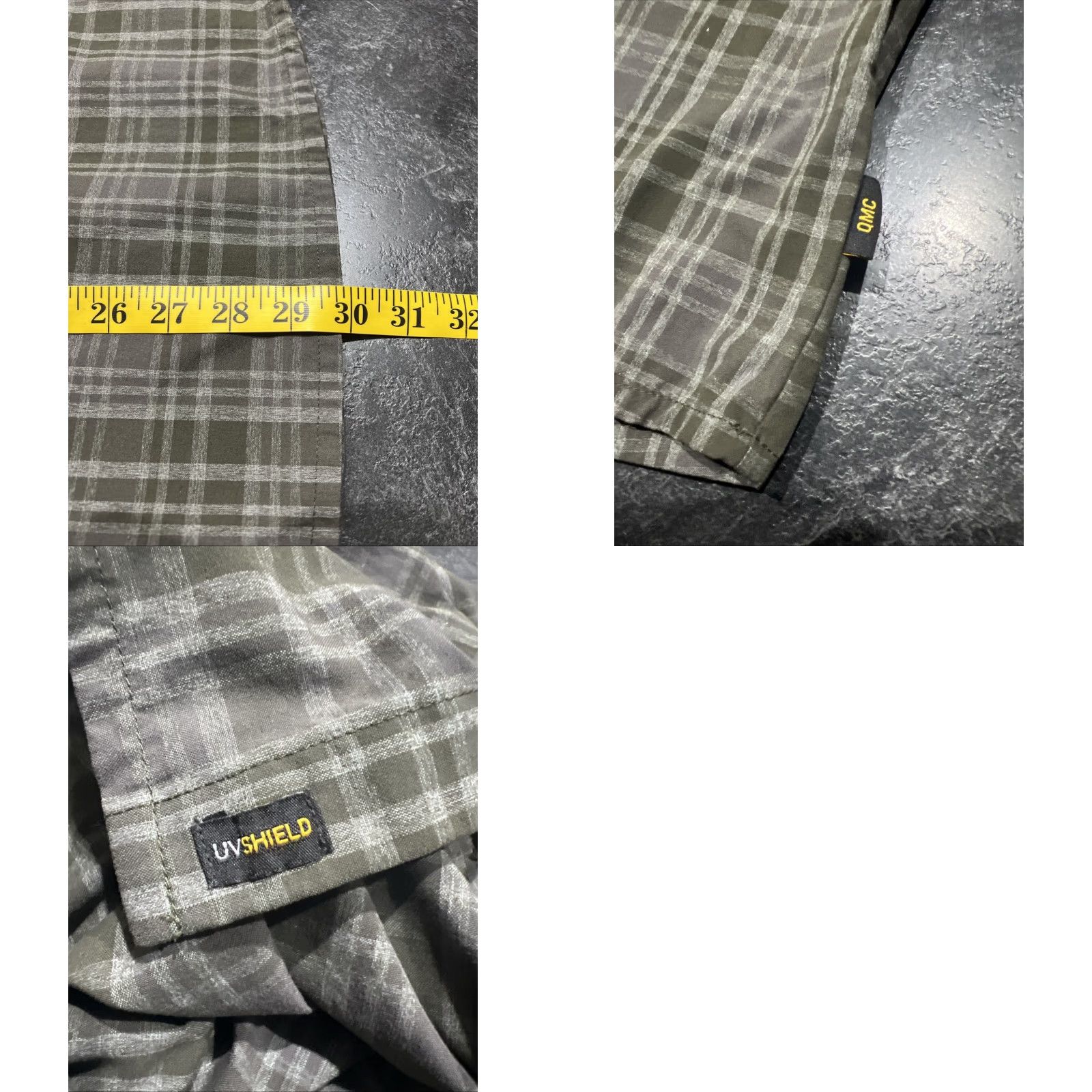 Jack Wolfskin Jack Wolfskin Shirt Button-Up Short Sleeve Men L Green Cotton UV Shield Casual Travel Workwear Pockets Classic Outdoor 40/42 Regular Size US L / EU 52-54 / 3 - 9 Thumbnail