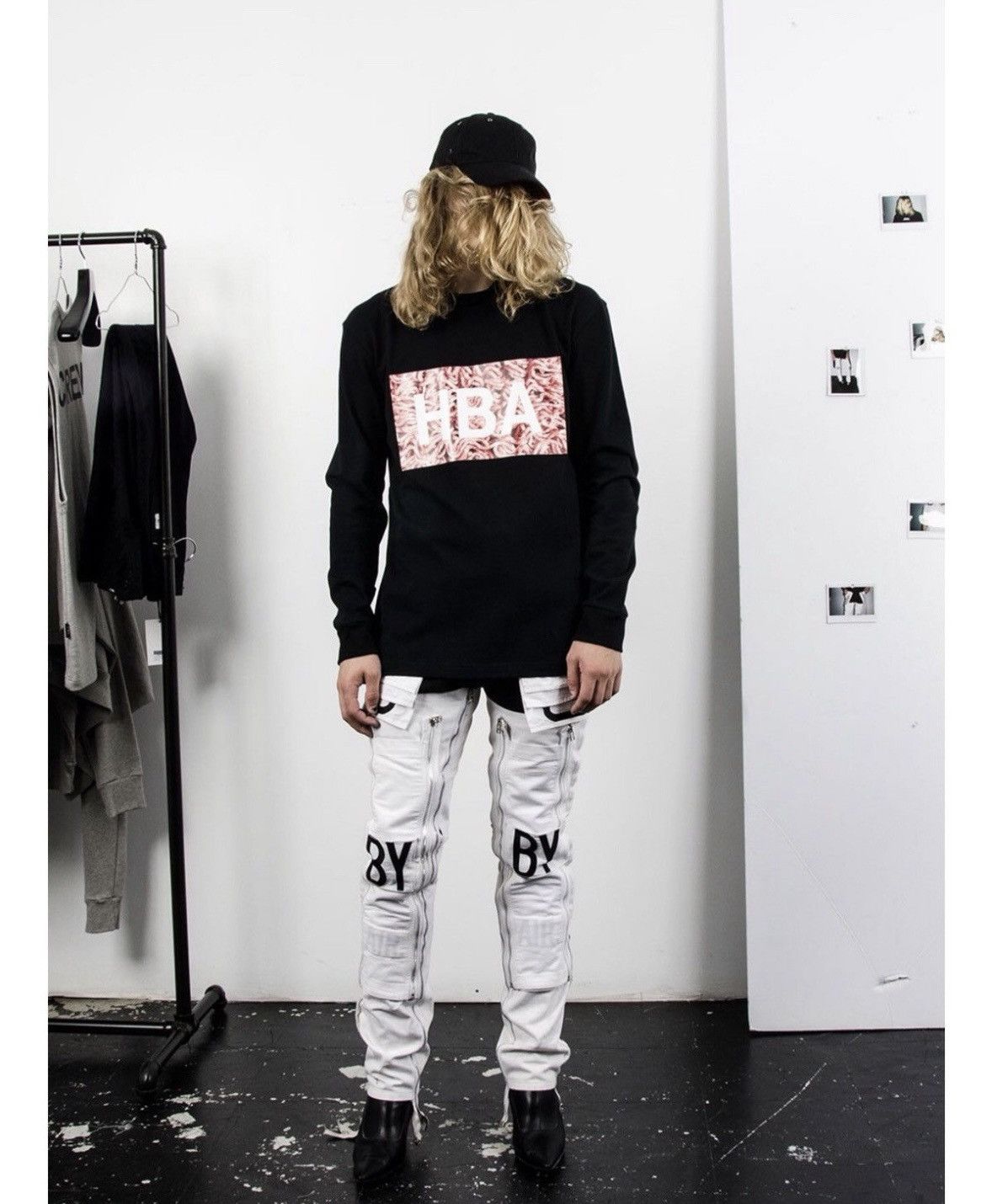 Hood By Air Hood By Air Grind Meat Box Logo Crewneck Sweater Size US XS / EU 42 / 0 - 1 Thumbnail