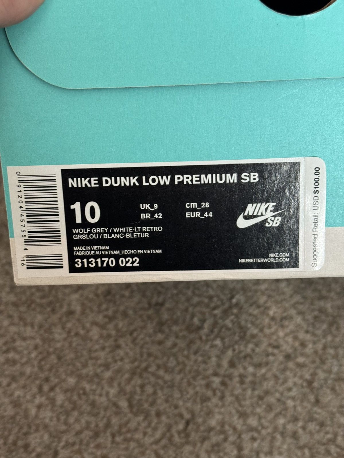 Nike Nike SB Dunk Low “Marty McFly” Size US 10 / EU 43 - 10 Thumbnail