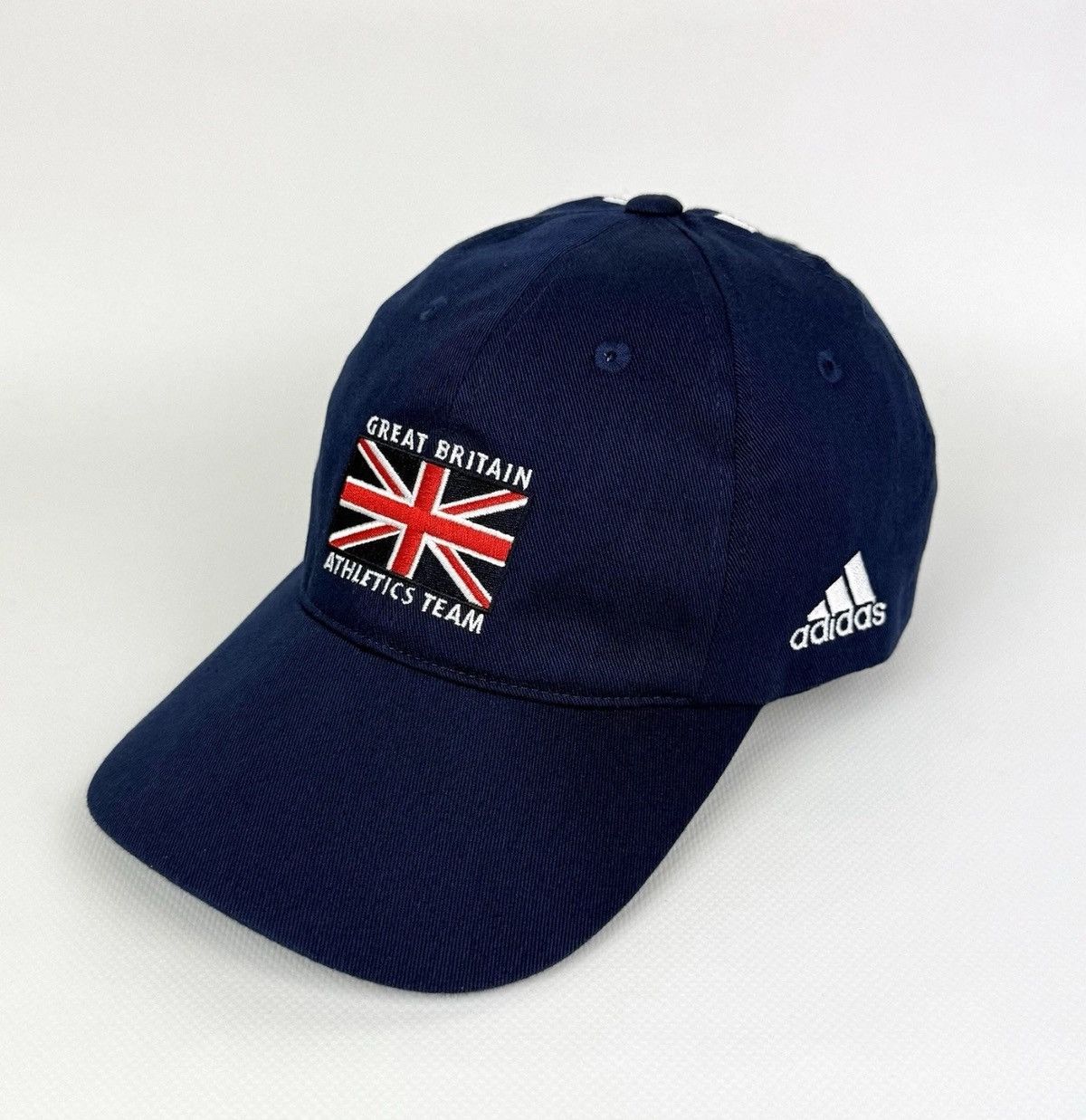 Adidas Adidas Great Britain Athletics Team Hat Cap Blue Sport 2006 Size ONE SIZE - 1 Thumbnail