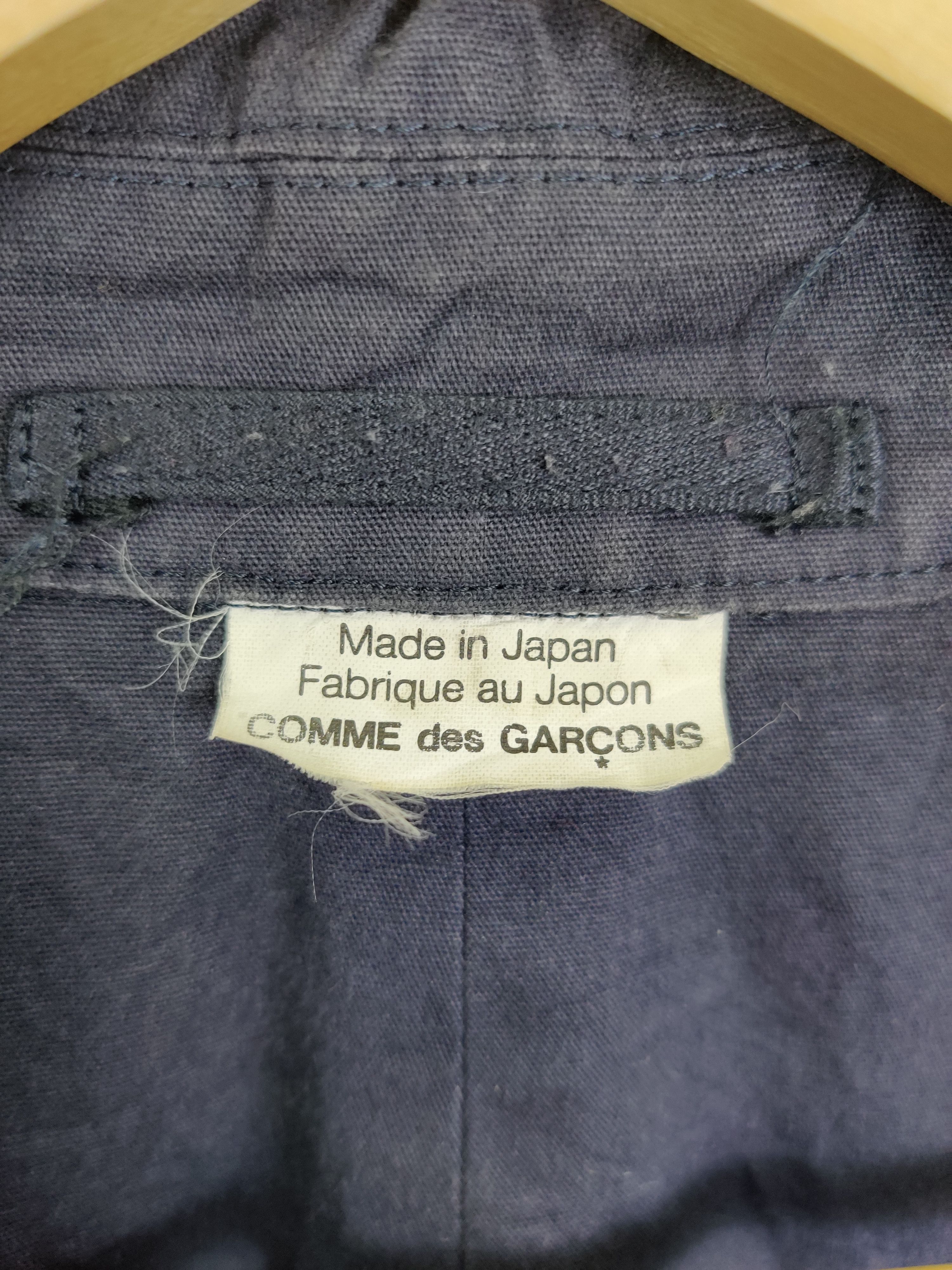 Comme des Garcons Vintage Comme Des Garcons Homme Plus Double Breasted Jacket Size US XS / EU 42 / 0 - 11 Thumbnail