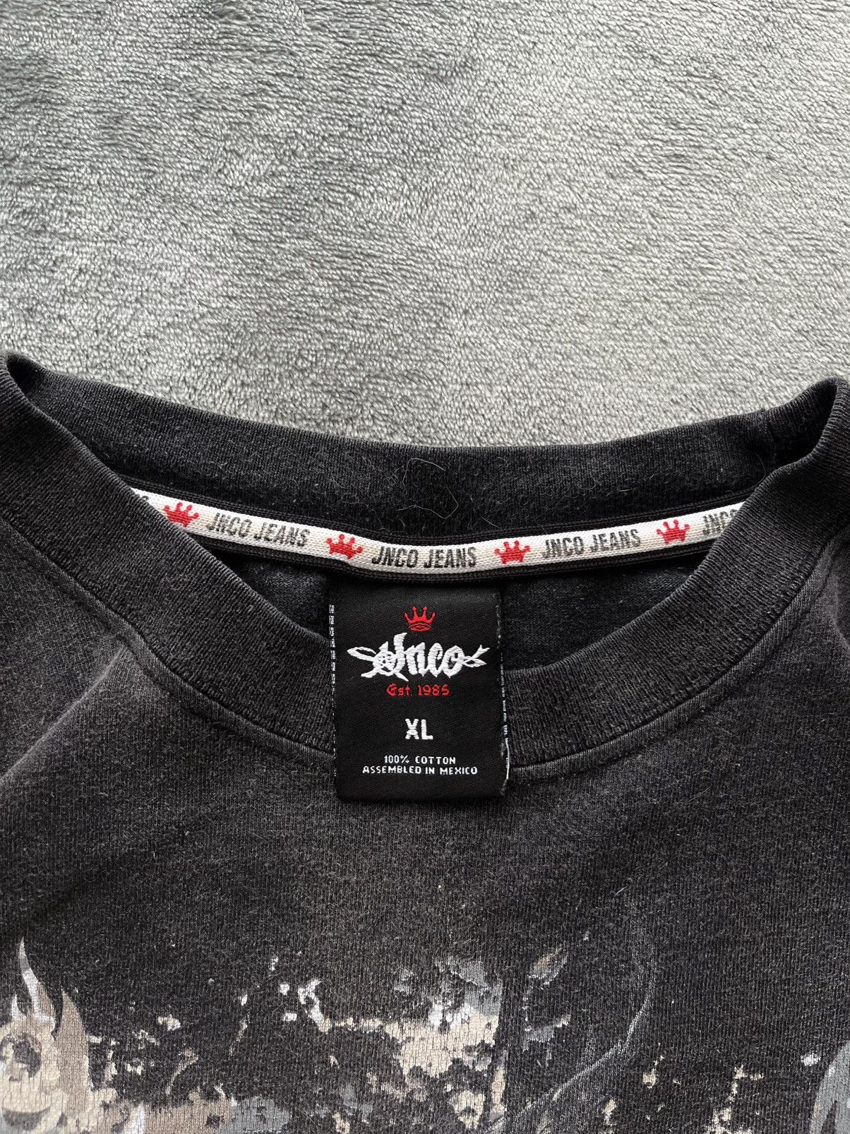 JNCO VINTAGE JNCO Y2K TEE - RARE SKULL WINGED GRAPHIC Size US XL / EU 56 / 4 - 6 Thumbnail