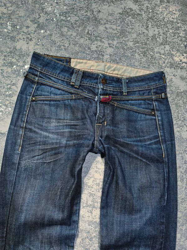 Marithe + Francois Girbaud Marithe et Francois Girbaud low rise waist jeans 00s vtg Size 30" / US 8 / IT 44 - 4 Thumbnail